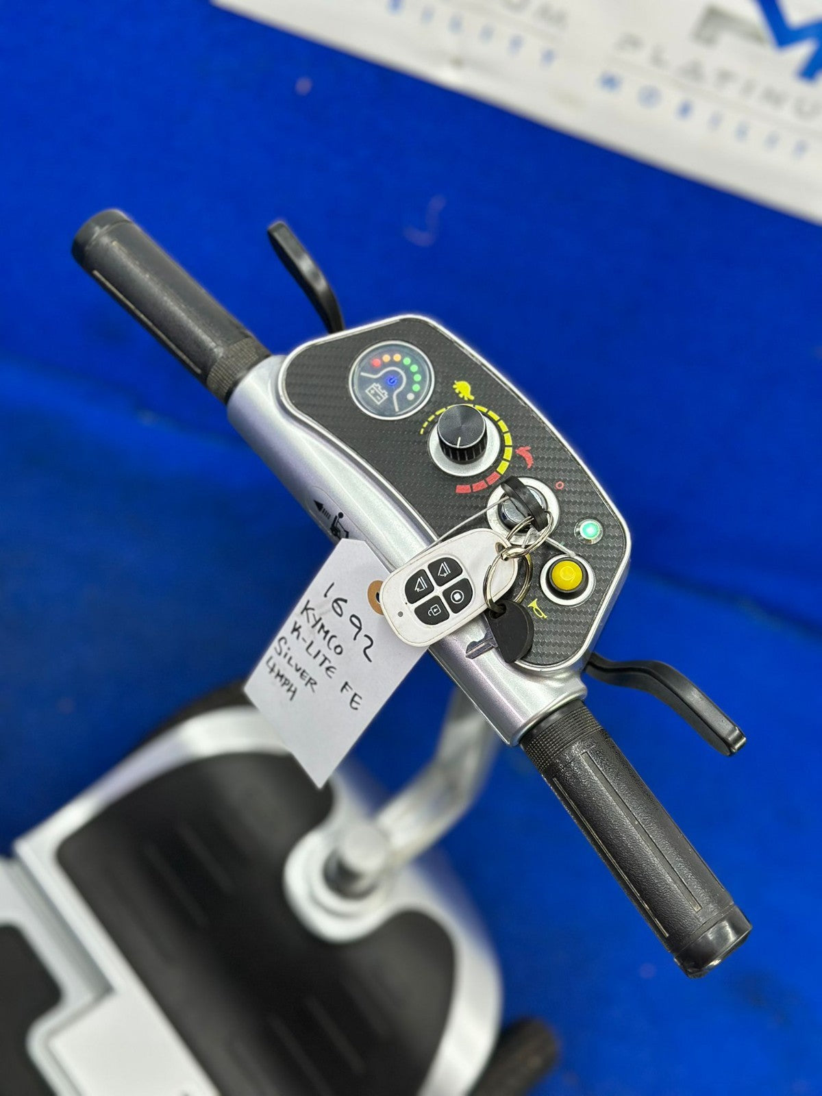 Kymco K-Lite FE Remote Mobility Scooter Auto Folding Lightweight 4 MPH 1692