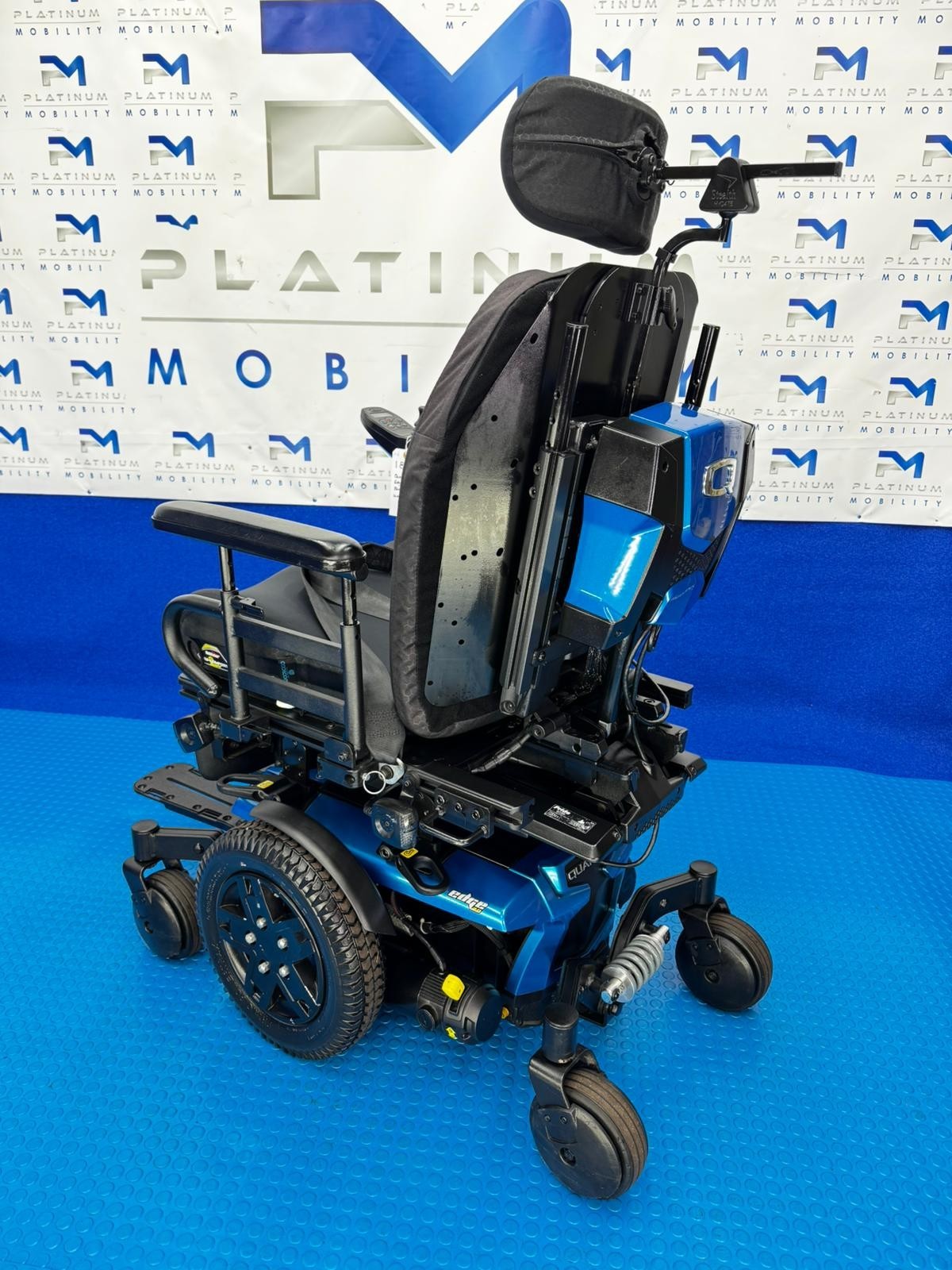 PRIDE QUANTUM EDGE 2 6 MPH ELECTRIC POWER WHEELCHAIR POWERCHAIR 1860
