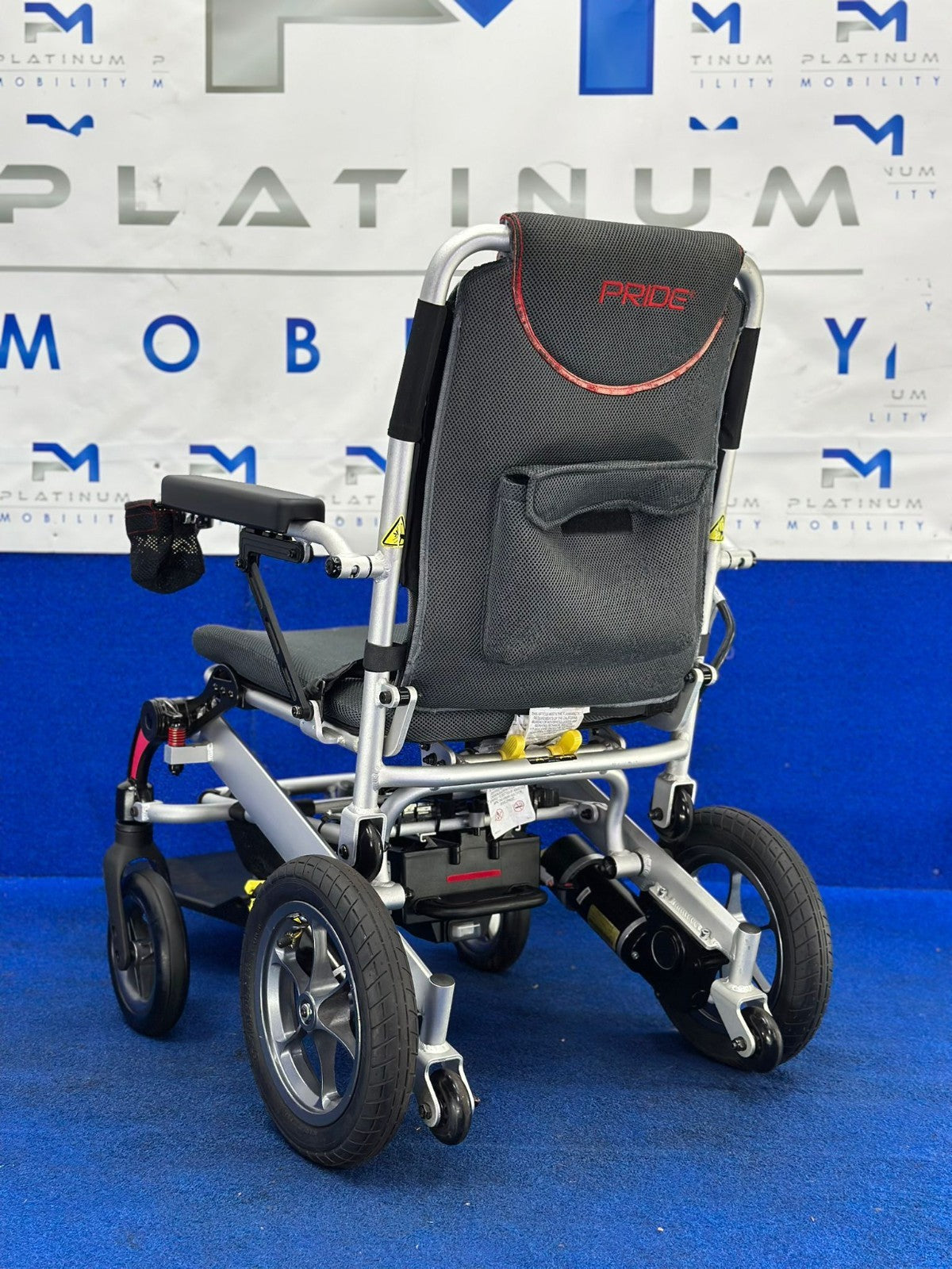 Pride iGo Plus Folding Powerchair 4Mph – Lightweight Electric Wheelchair (1737)