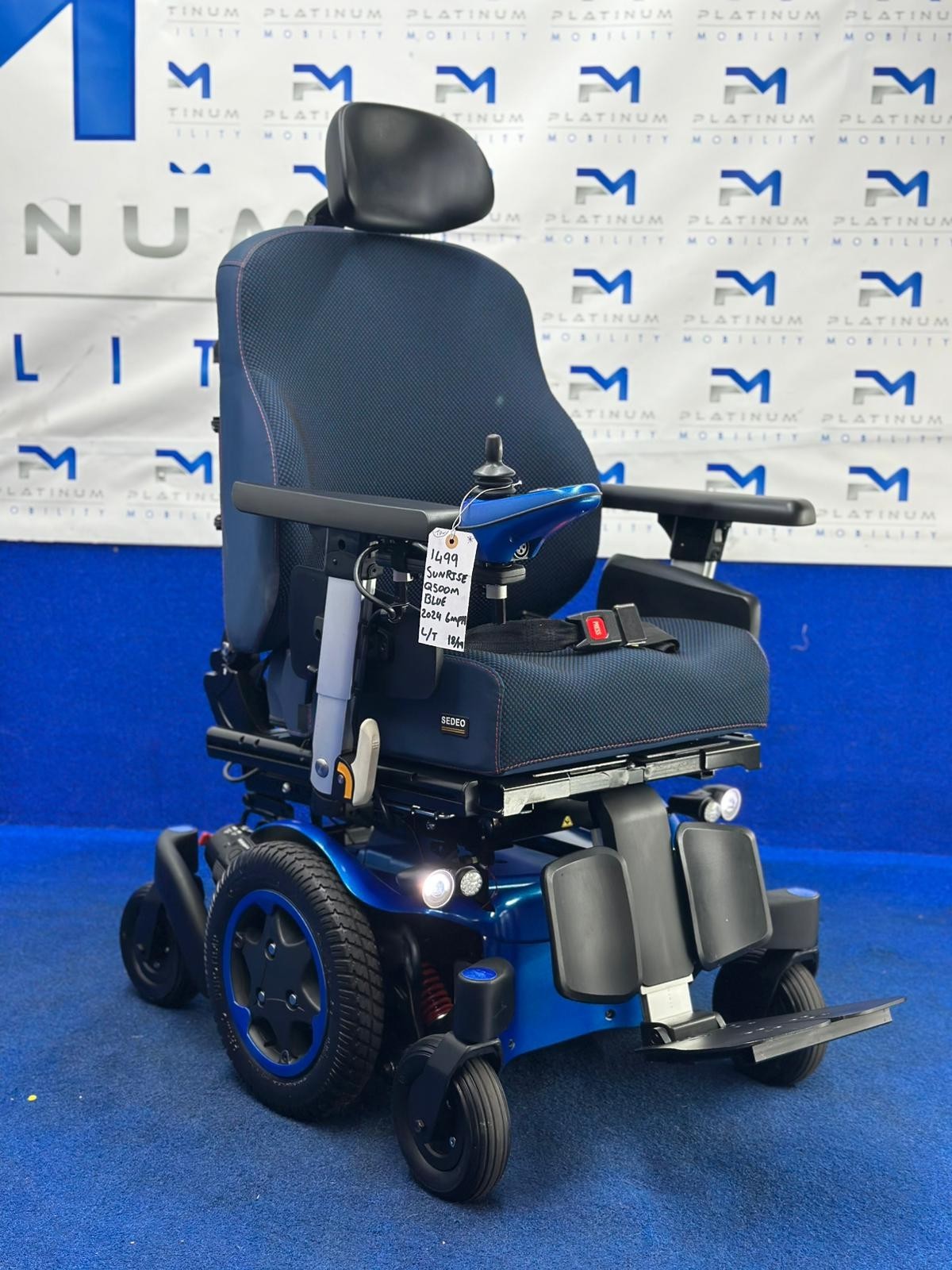 CUSTOM  2024 Quickie Q500 M Powerchair – 6mph Riser Electric Wheelchair (1499)