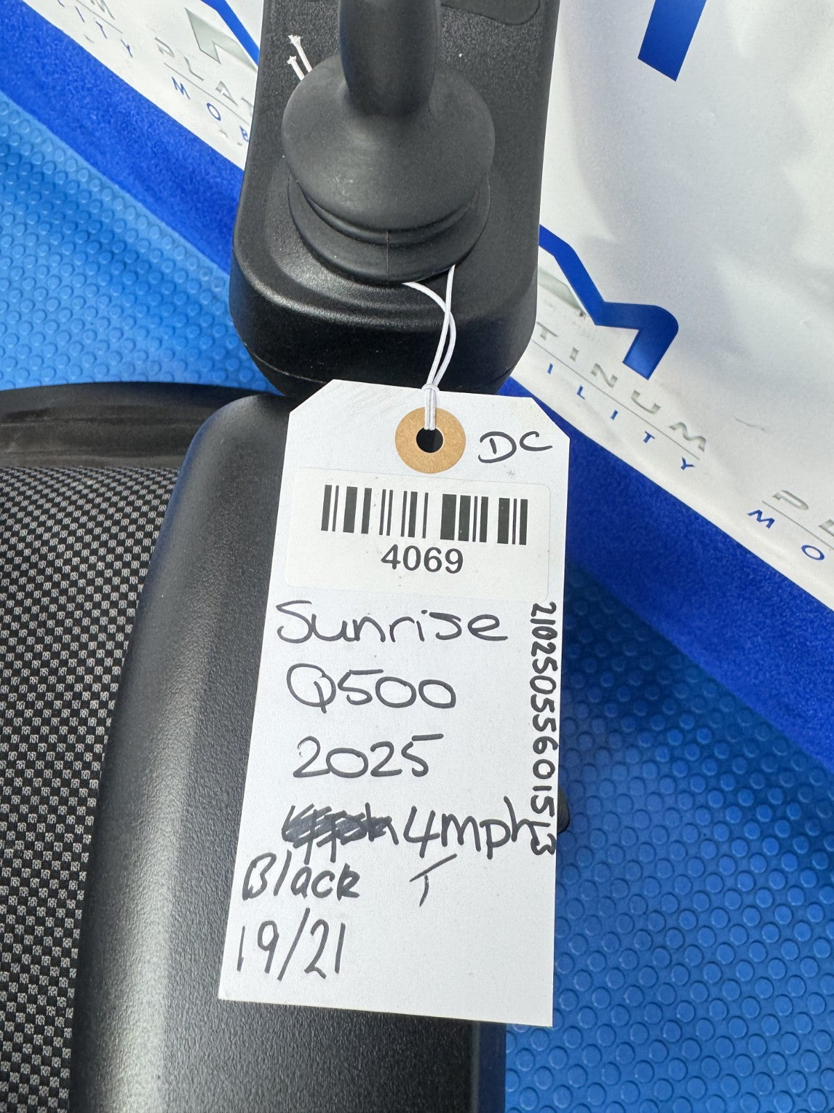2025 SUNRISE QUICKIE Q500M 4MPH ELECTRIC WHEELCHAIR TILT POWERCHAIR 4069
