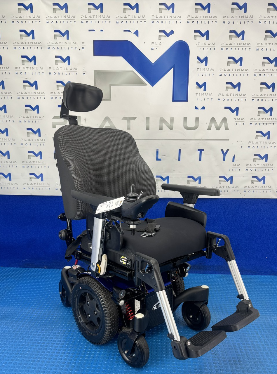 SUNRISE QUICKIE Q300M 6MPH ELECTRIC WHEELCHAIR RISER TILT POWERCHAIR 2824