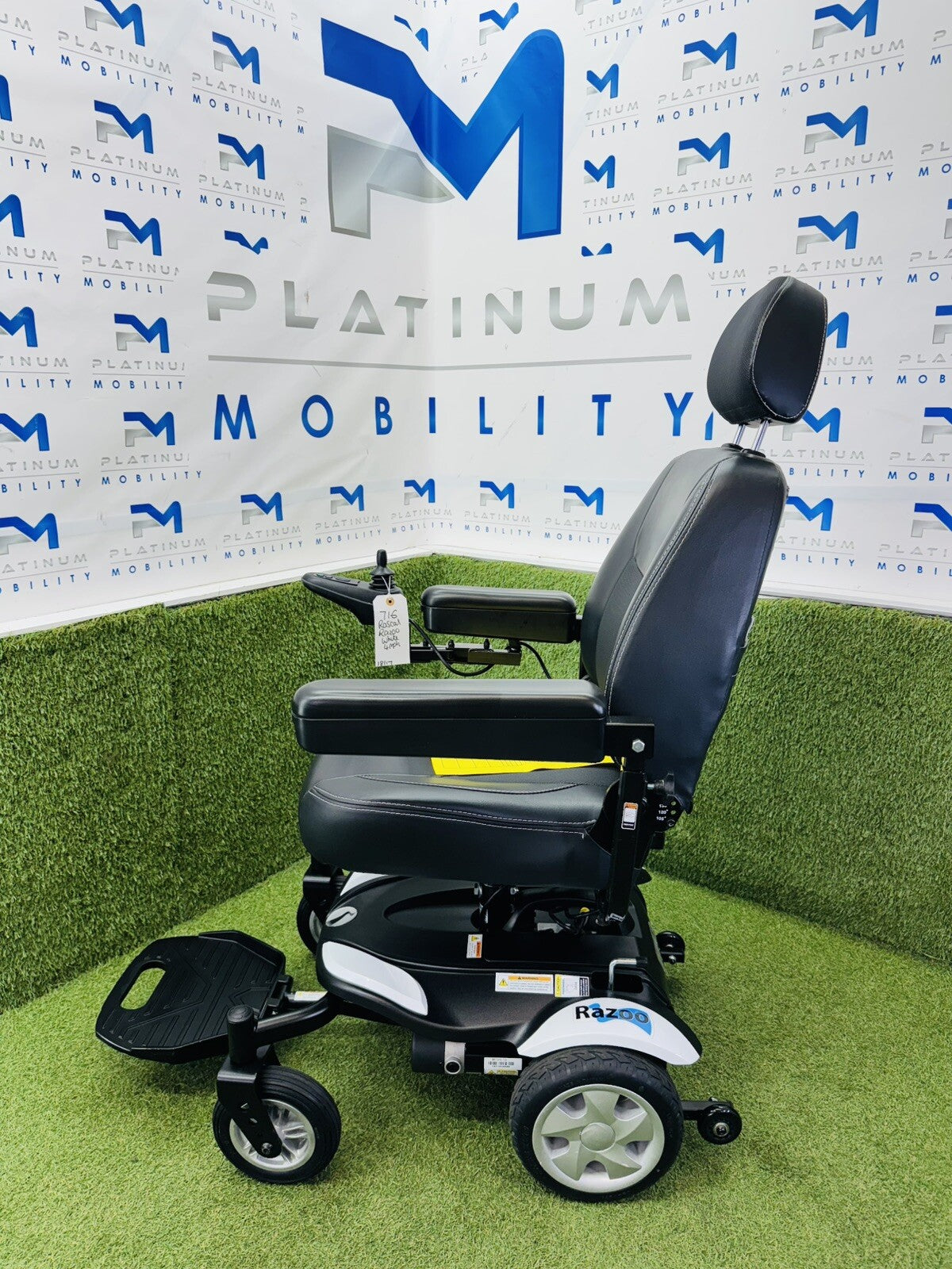 2022 Rascal Razoo With Manual Recline Electric Wheelchair Powerchair