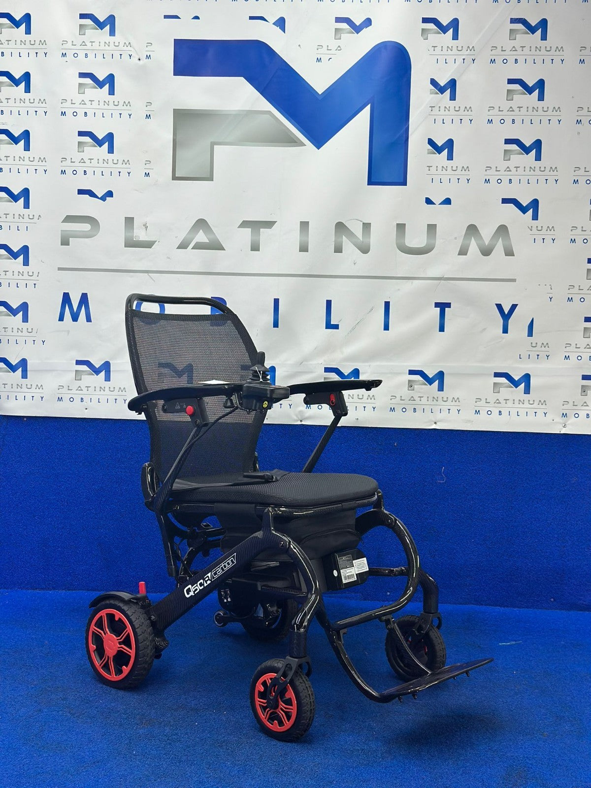 QUICKIE Q50 R LIGHTWEIGHT CARBON FIBRE ELECTRIC POWERCHAIR FOLDING 4MPH