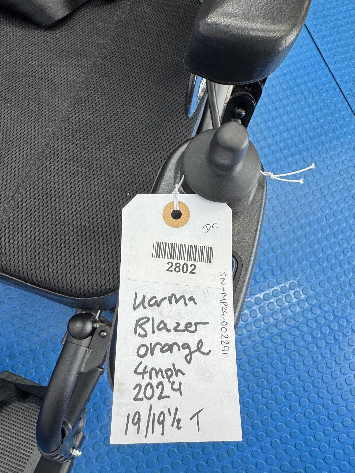 KARMA BLAZER 2 MOBILITY ELECTRIC WHEELCHAIR POWERCHAIR 4 MPH All Terrain 2802
