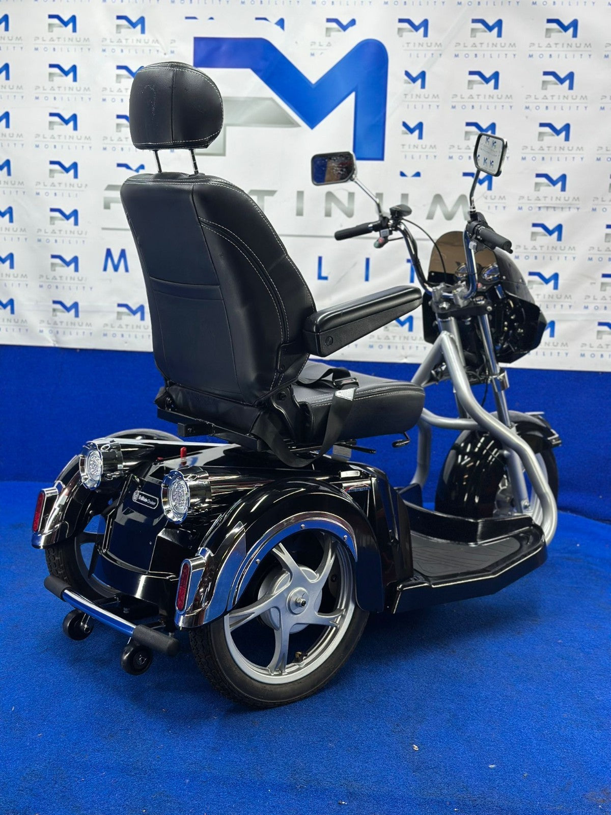 Tri Glider Drive Easy Rider 8MPH Road Legal All Terrain Mobility Scooter Trike