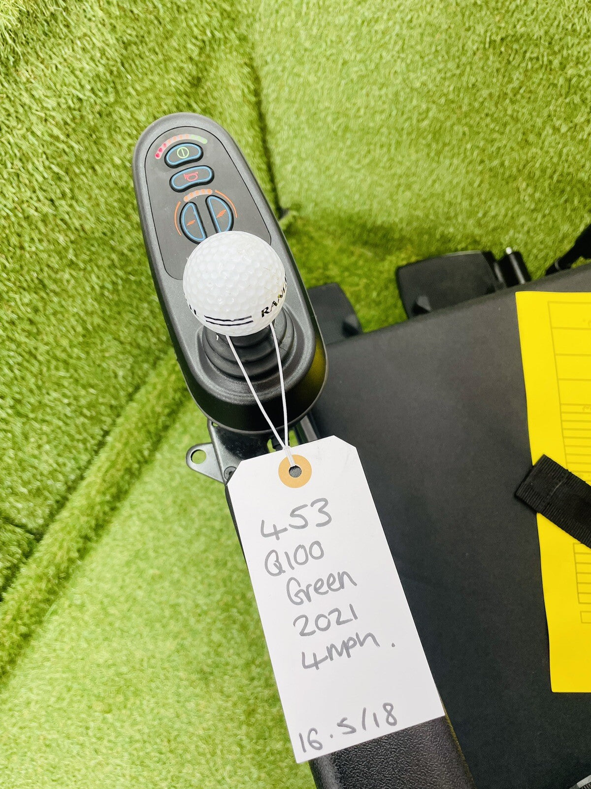 Powerchair Quickie Q100R Compact Indoor Outdoor Sunrise Medical Comfy Mid Wheel