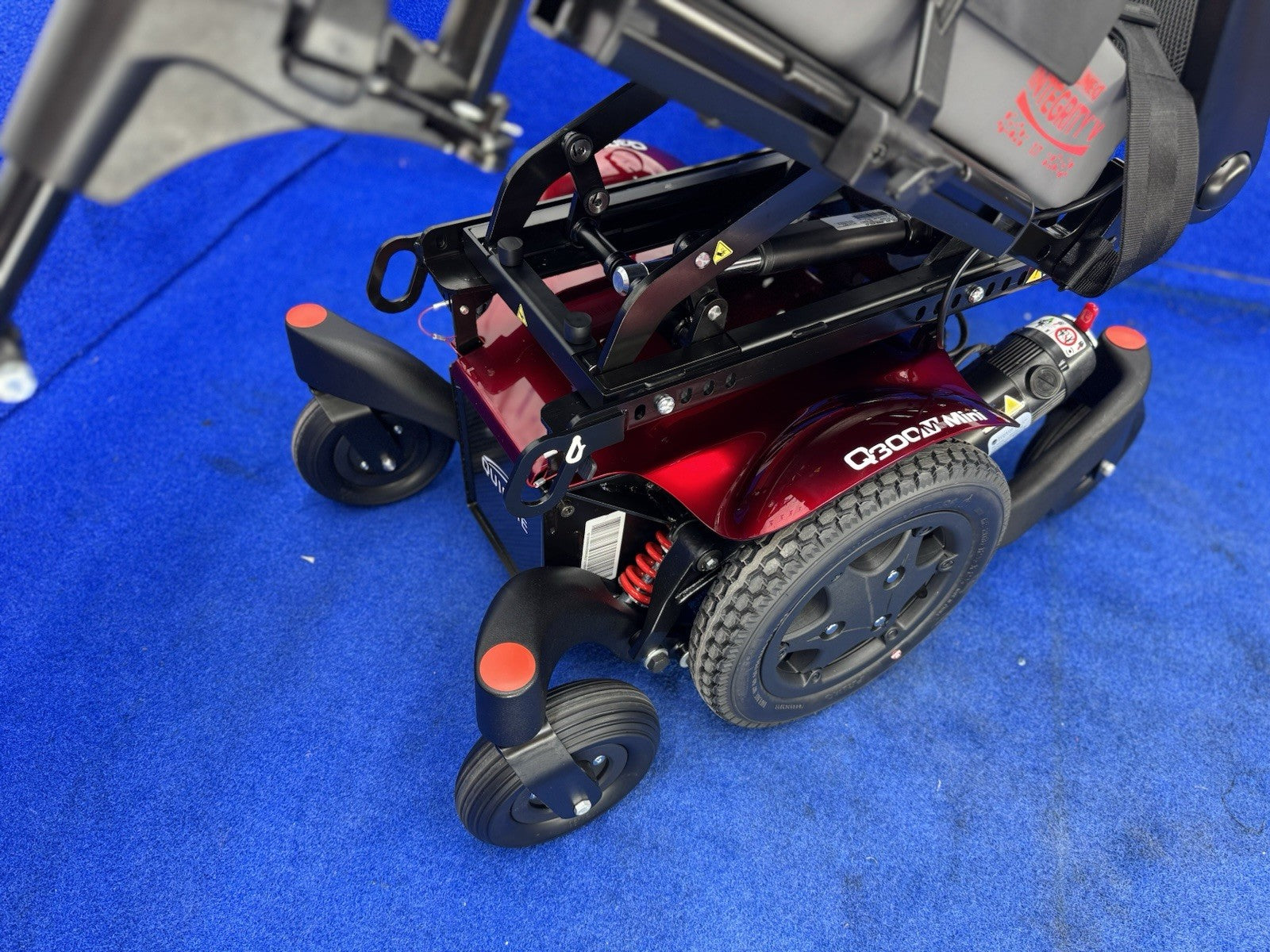 2024 SUNRISE QUICKIE Q300 MINI 4MPH ELECTRIC WHEELCHAIR MOBILITY POWERCHAIR 987