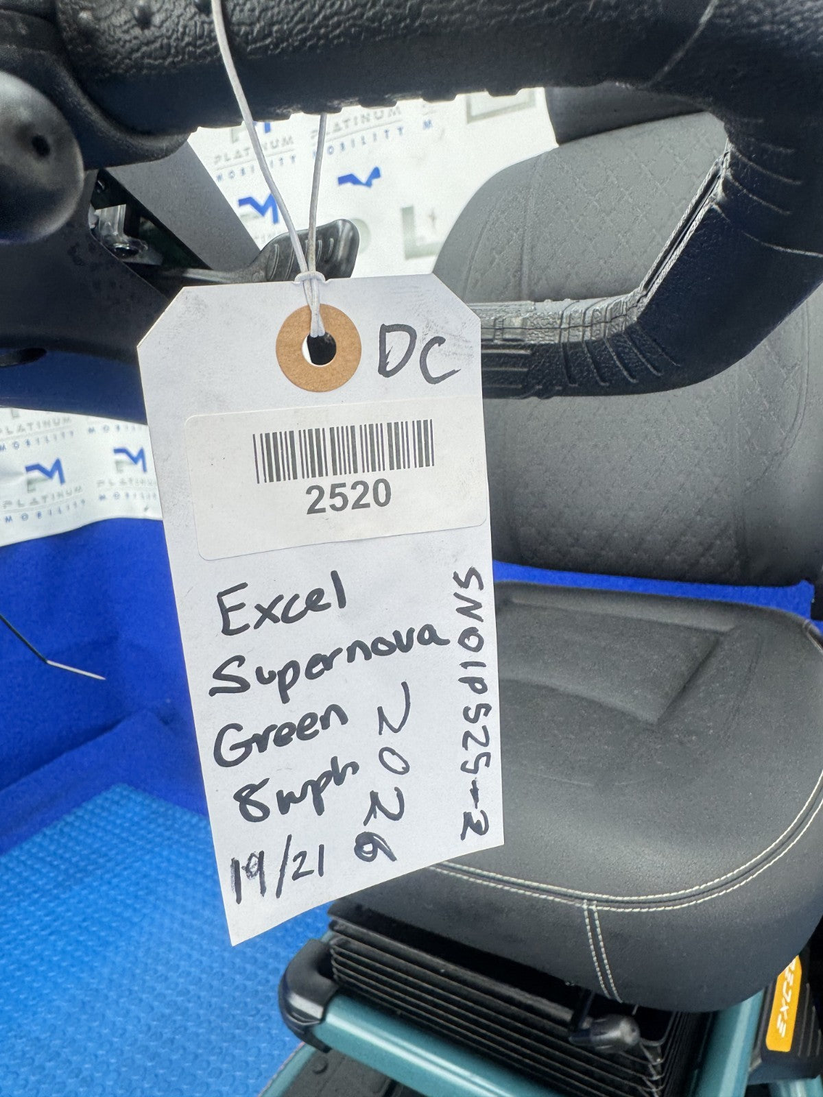 EX Demo 2026 Excel Supernova EVO Mobility Scooter 8 Mph 2520
