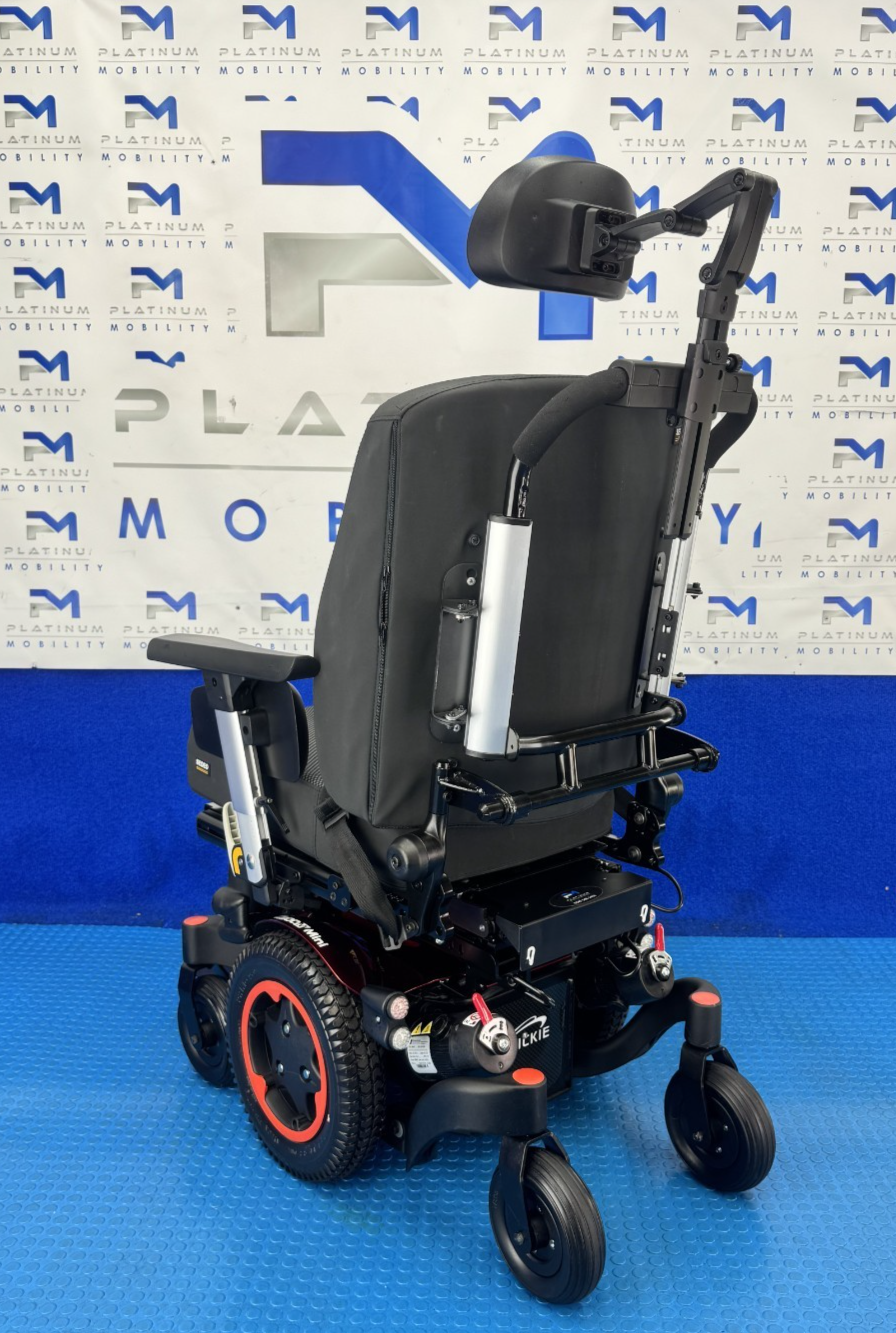 Sunrise Quickie Q300M Mini Powerchair 6 mph Riser, Tilt Electric Wheelchair 2786