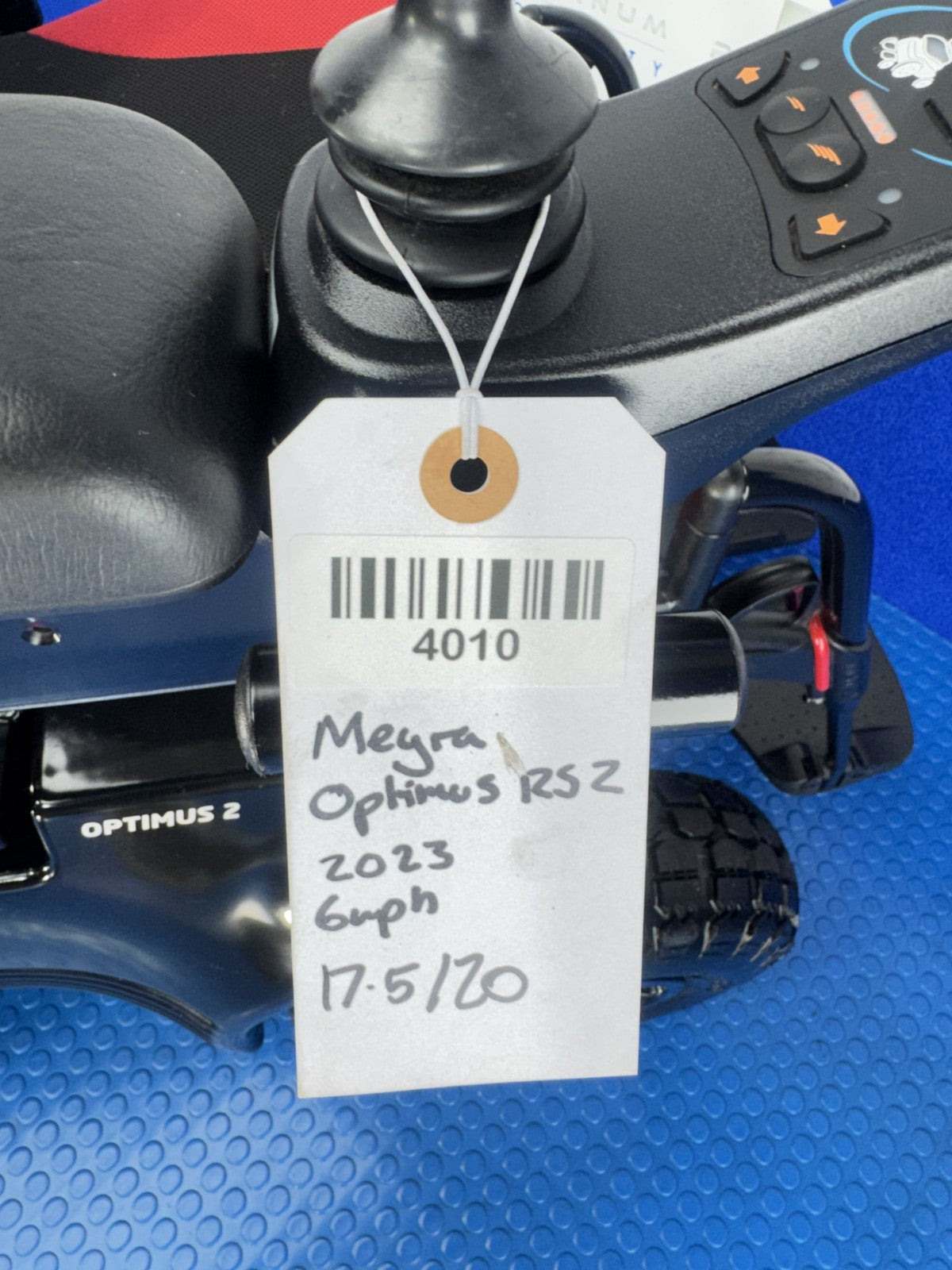 Meyra Optimus 2 FWD New Batteries, Air Tyres No VAT 6mph Wheelchair 4010