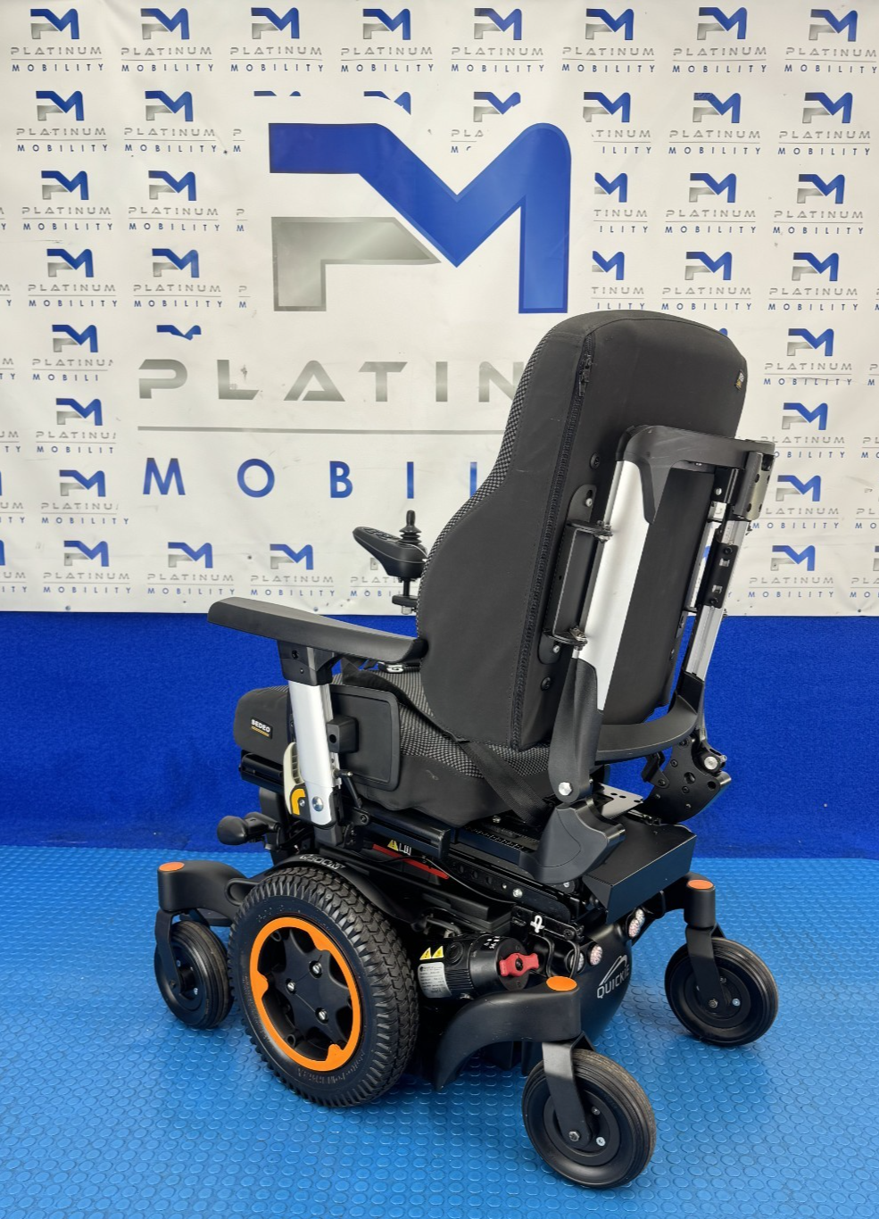 SUNRISE QUICKIE Q500M 6MPH ELECTRIC WHEELCHAIR RISER AND TILT POWERCHAIR 1983