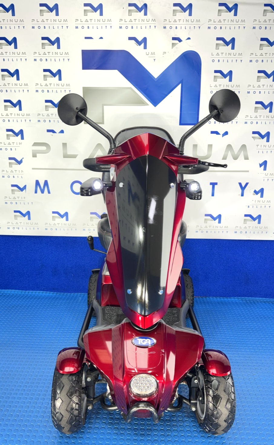 TGA Vita Lite 8mph Mobility Scooter New Batteries Air Tyres No VAT Ref 4104
