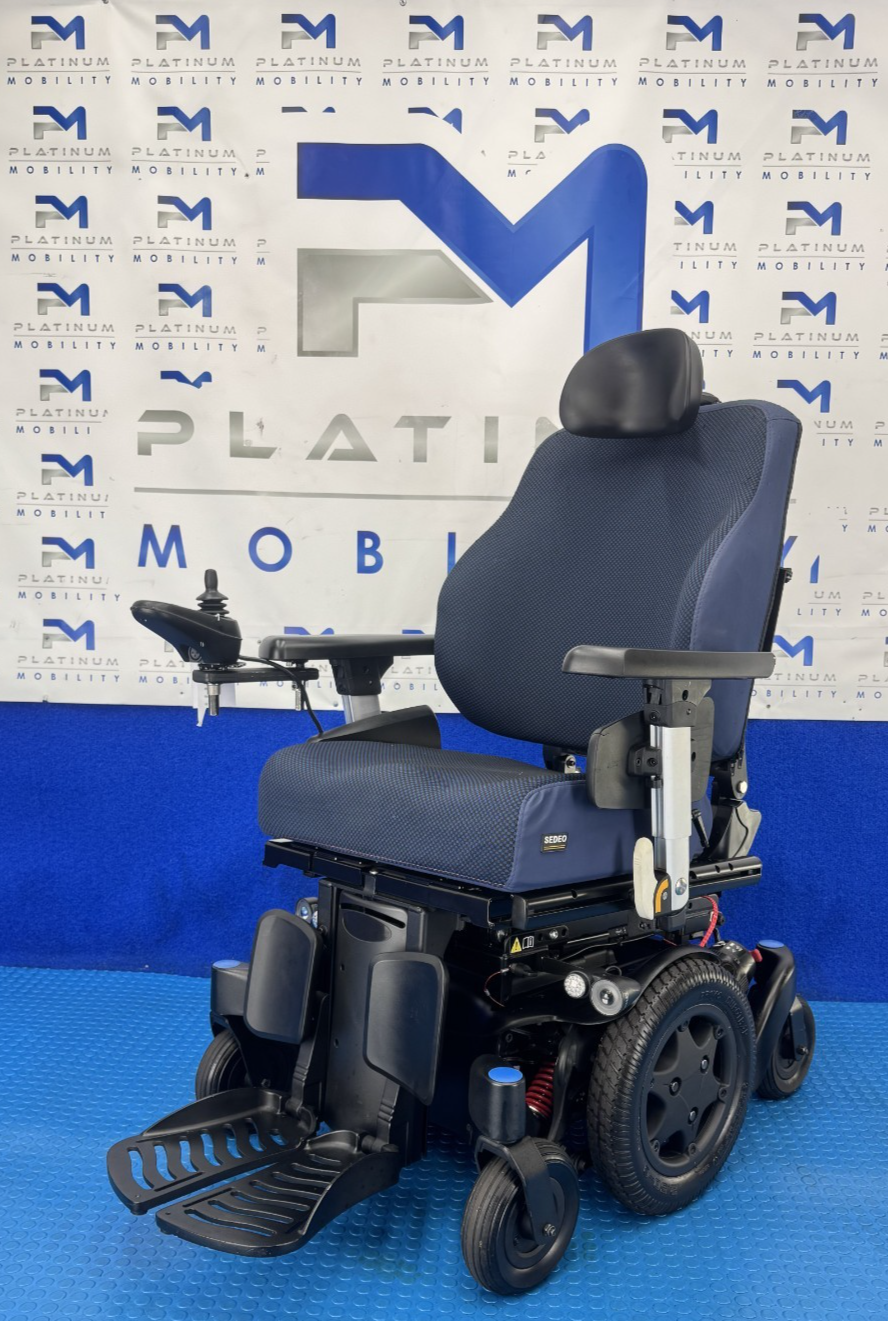 SUNRISE QUICKIE Q500M 6MPH ELECTRIC WHEELCHAIR RISER TILT POWERCHAIR 2753