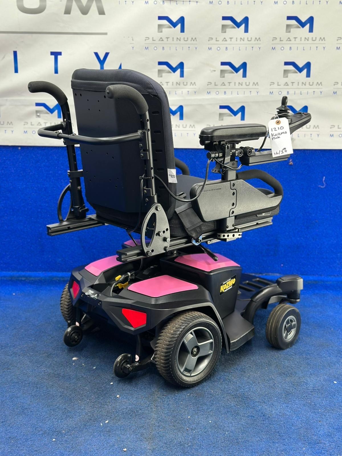 Quantum Kozmo Go Chair – 4mph Portable Electric Wheelchair Powerchair 1210