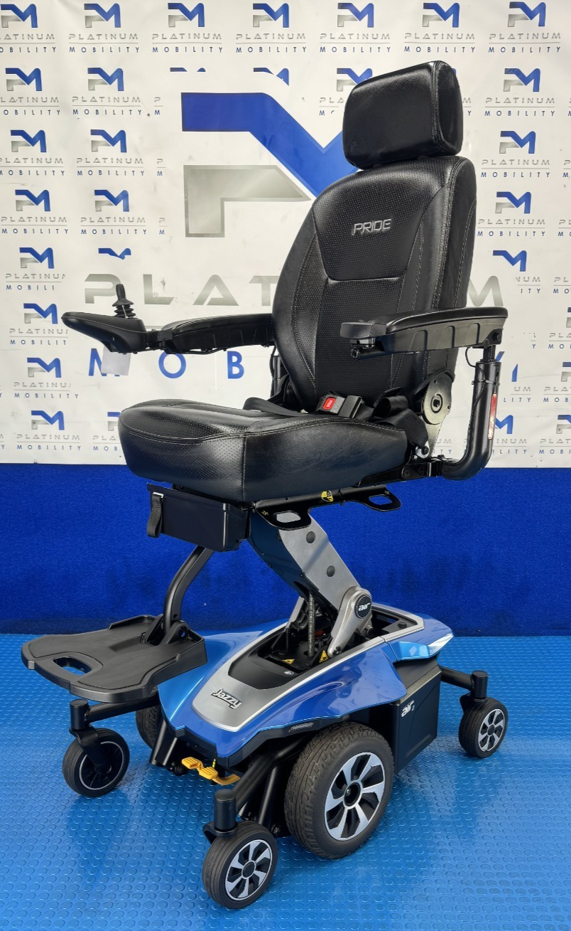 Pride Jazzy Air 2.0 Power Chair Electric Wheelchair with Electric Seat Lift 2699