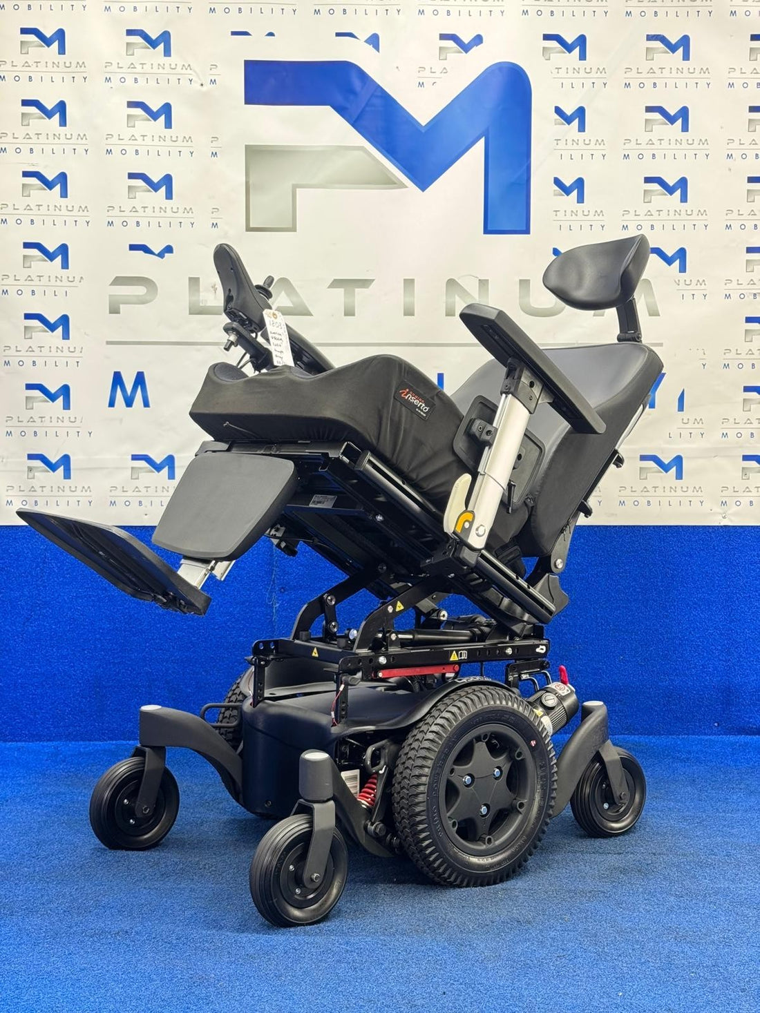 SUNRISE QUICKIE Q500 M 4MPH ELECTRIC POWERCHAIR WHEELCHAIR Carer Control 1803