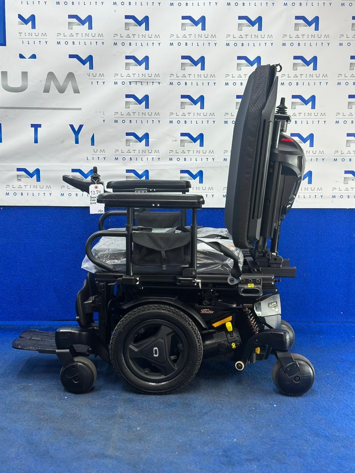 Quantum Edge 3 Stretto Powerchair – 4mph, Compact Electric Wheelchair (1234)