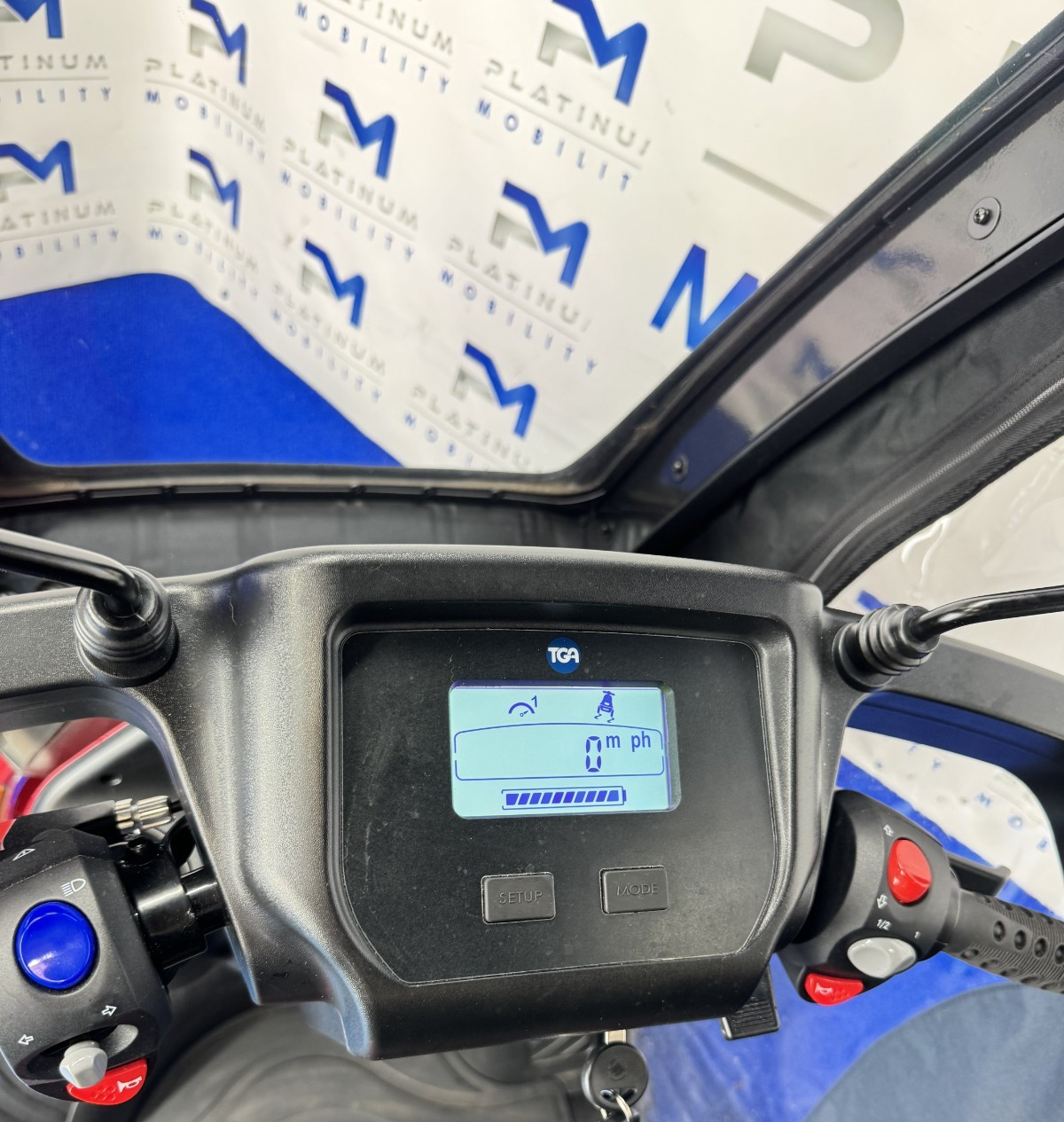TGA Breeze S4 Canopy 8mph Road LARGE All Terrain Mobility Scooter 2334
