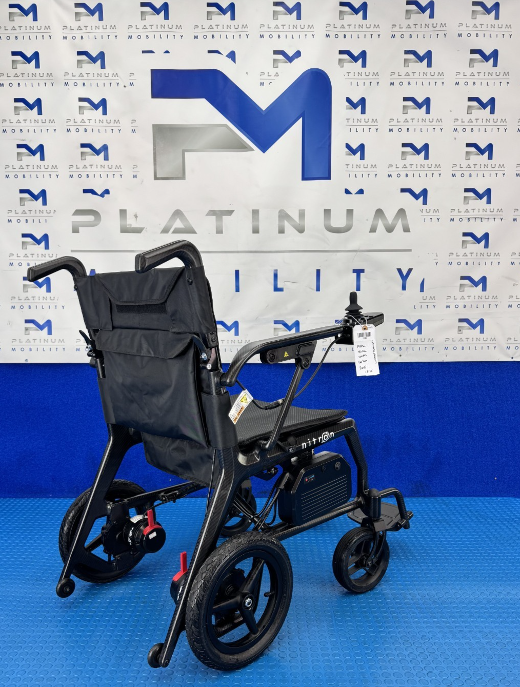 Carbon Fibre Ultra Lightweight Powerchair 12.8kg. Motion Nitron Powerchair 2336