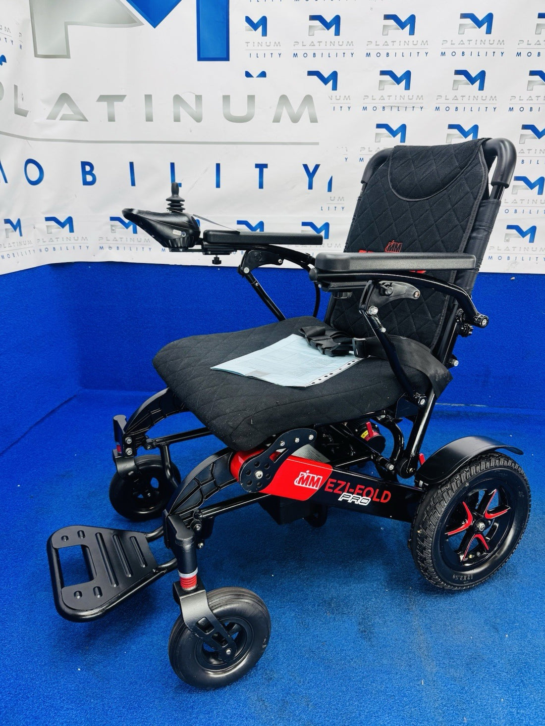 Monach Ezi-FOLD 4 MPH PRO FOLDING ELECTRIC WHEELCHAIR MOBILITY POWERCHAIR 955