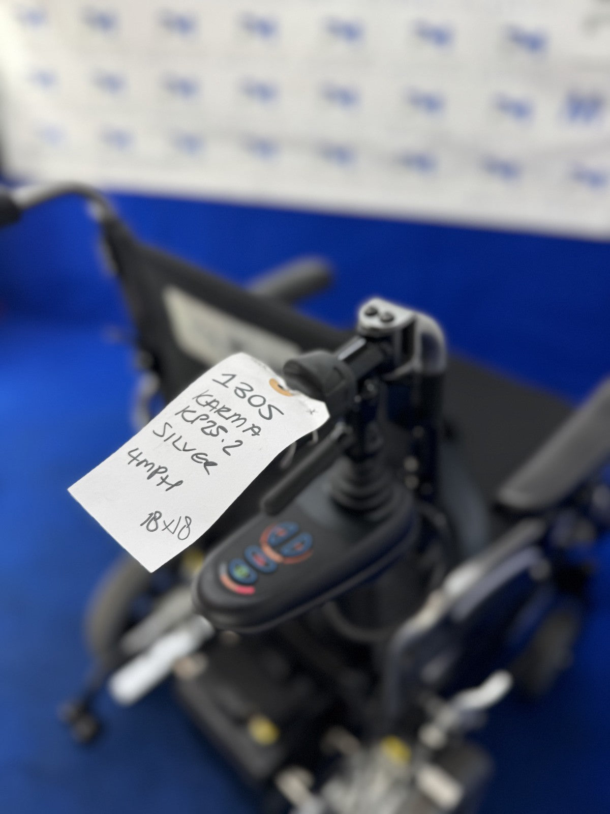 Karma Falcon KP-25 Powerchair – Attendant 4mph Lightweight Wheelchair (1305)