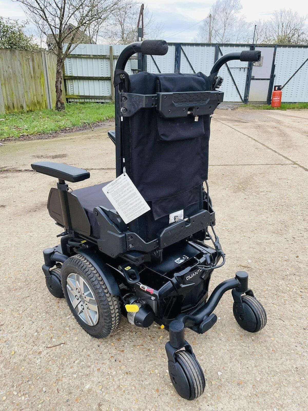 PRIDE QUANTUM Q4 MWD 5MPH ELECTRIC SEAT TILT MOBILITY POWERCHAIR WHEELCHAIR A81