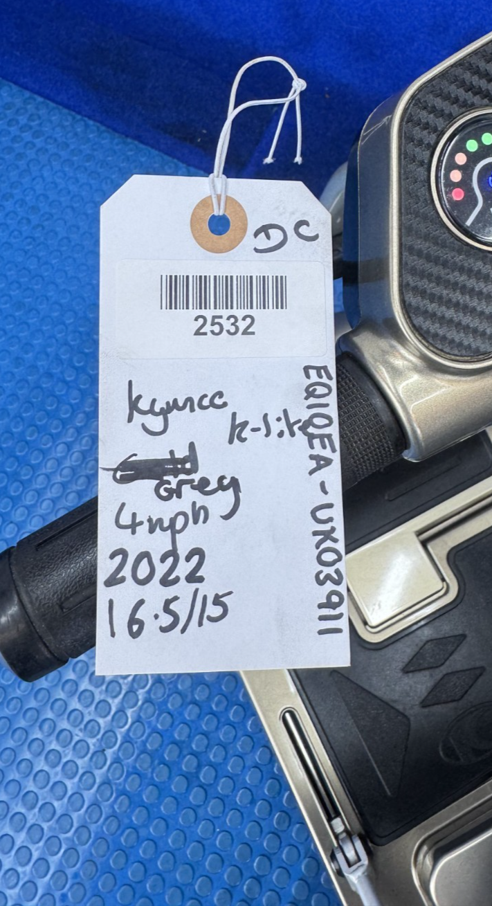 Kymco K-Lite FE Remote Mobility Scooter Auto Folding Lightweight 4 MPH 2532