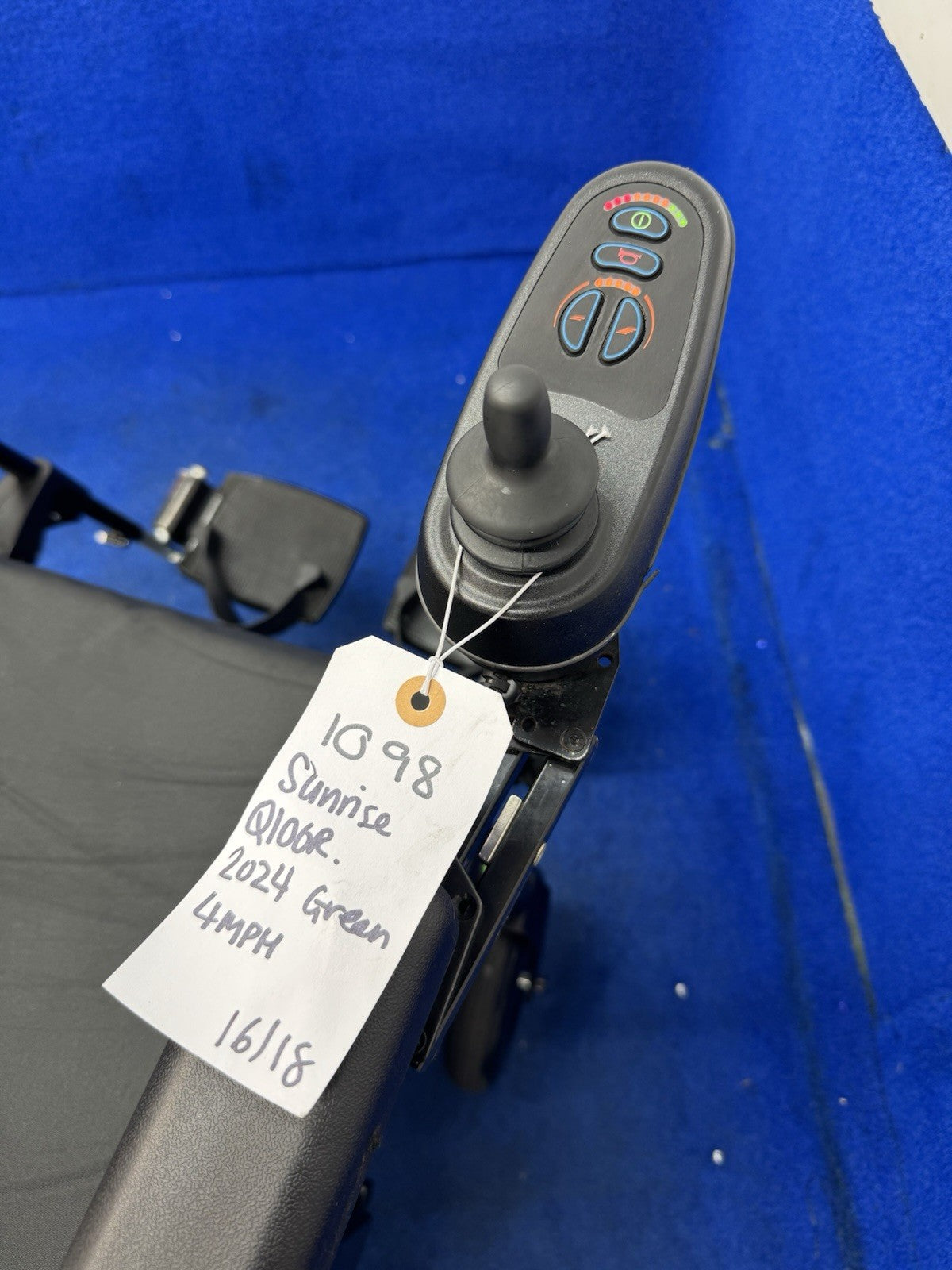 2024 SUNRISE Quickie Q100R 4 MPH Mobility Electric Wheelchair Powerchair 1098