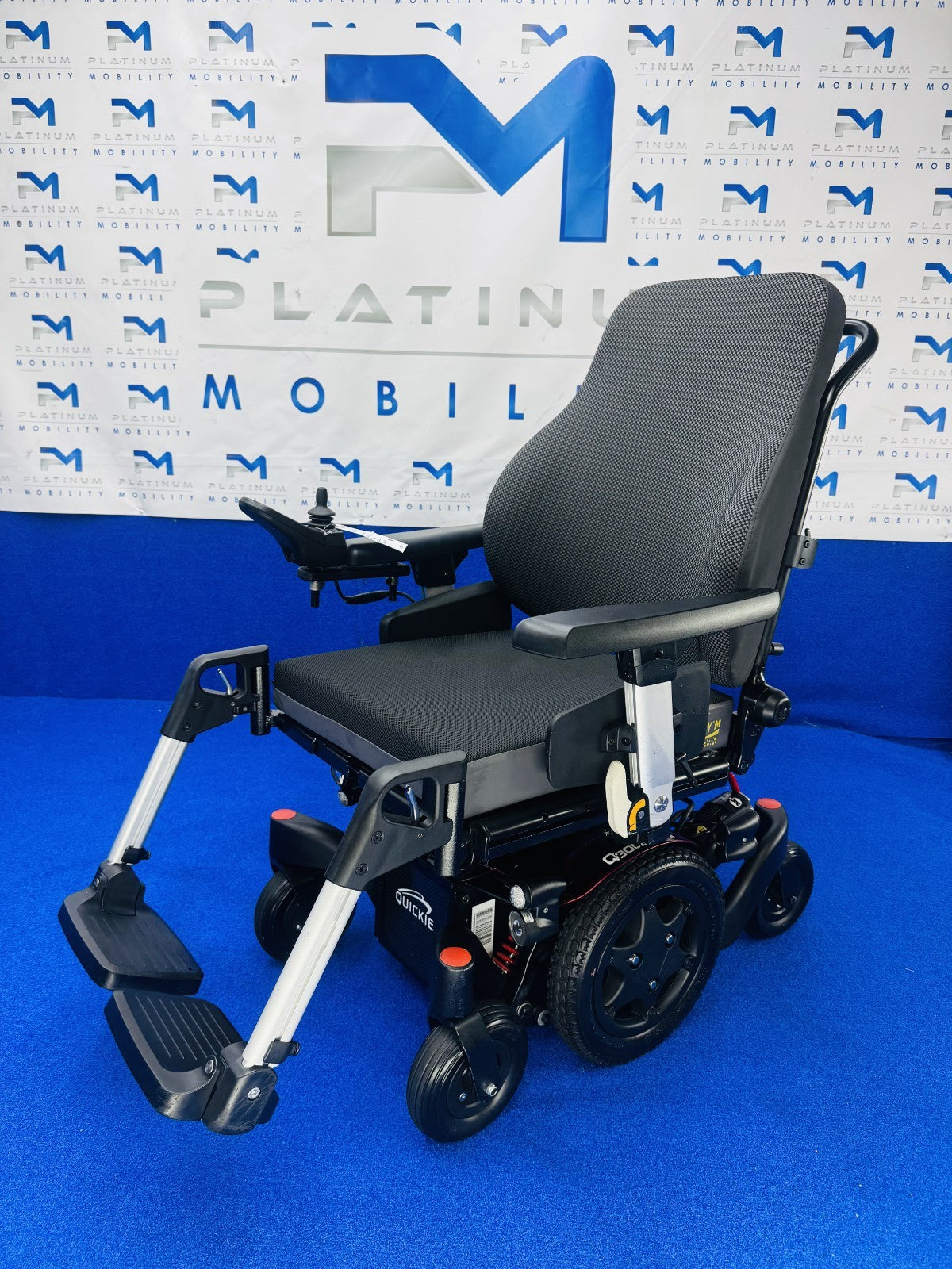 SUNRISE QUICKIE Q300 MINI 4MPH ELECTRIC WHEELCHAIR MOBILITY POWERCHAIR 1491