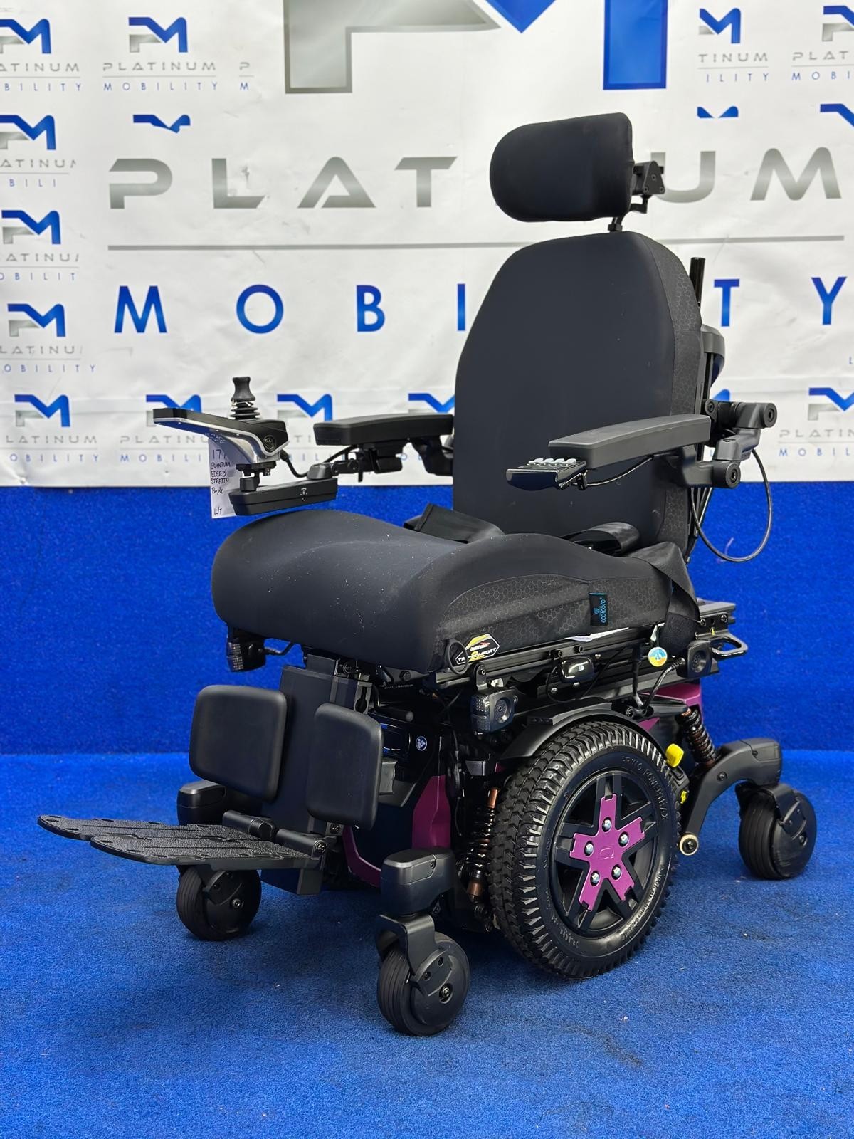 Quantum Edge 3 Stretto Powerchair – 6mph Narrow Electric Wheelchair (1779)