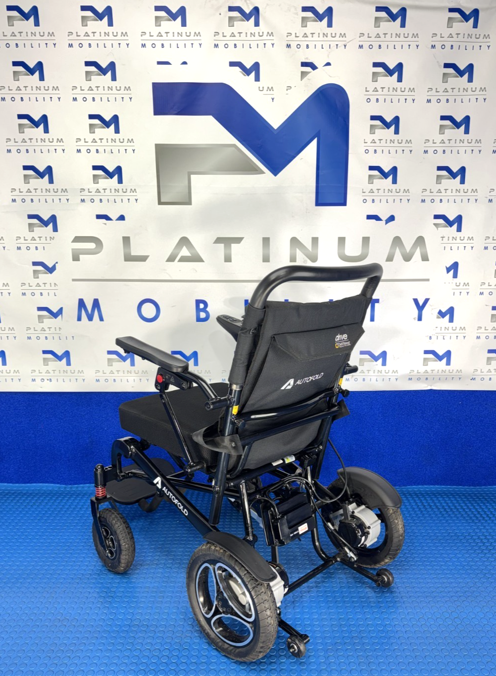 Drive Autofolding Electric Powerchair 4mph Lithium Battery Solid Tyres 949