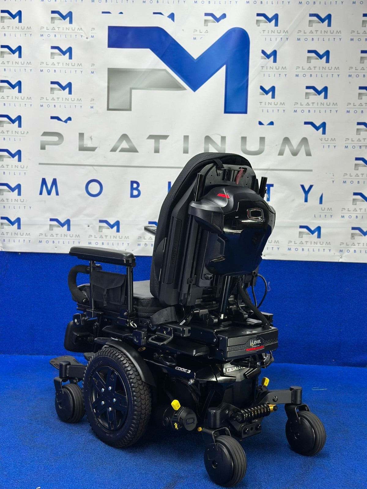 2024 PRIDE QUANTUM Q6 EDGE 3 i-LEVEL 6 MPH ELECTRIC MOBILITY POWERCHAIR 1679