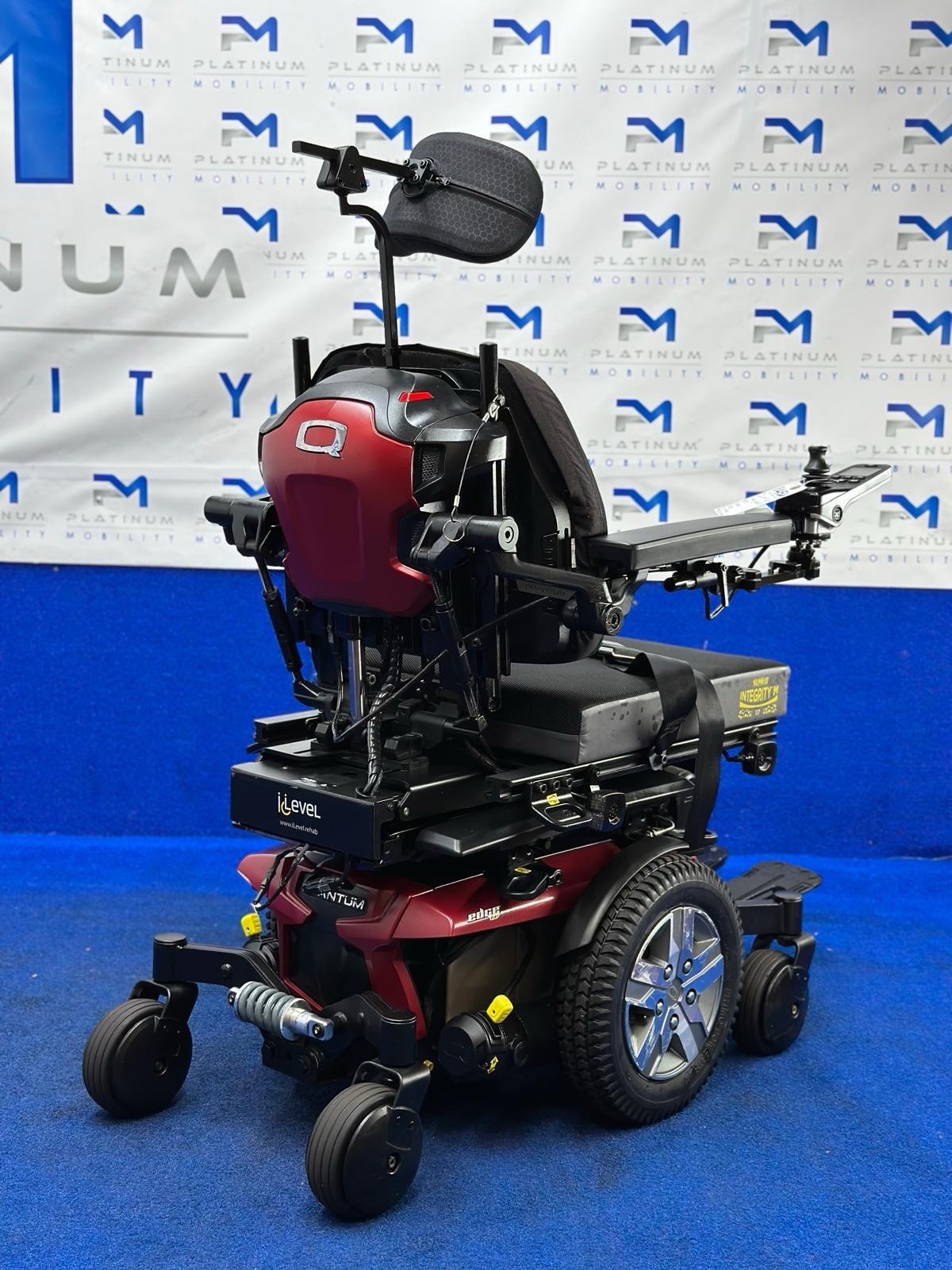 PRIDE QUANTUM Q6 EDGE 2.0 i-LEVEL 6 MPH ELECTRIC MOBILITY POWERCHAIR 1454