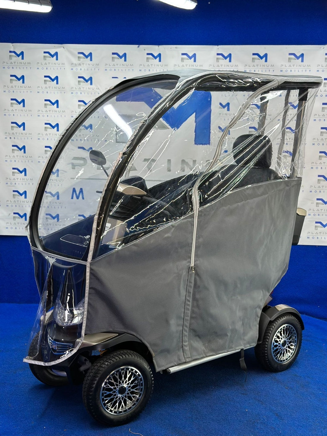 Used Electric Mobility Scooter With Hard Canopy Monarch Storm Road Legal 8mph