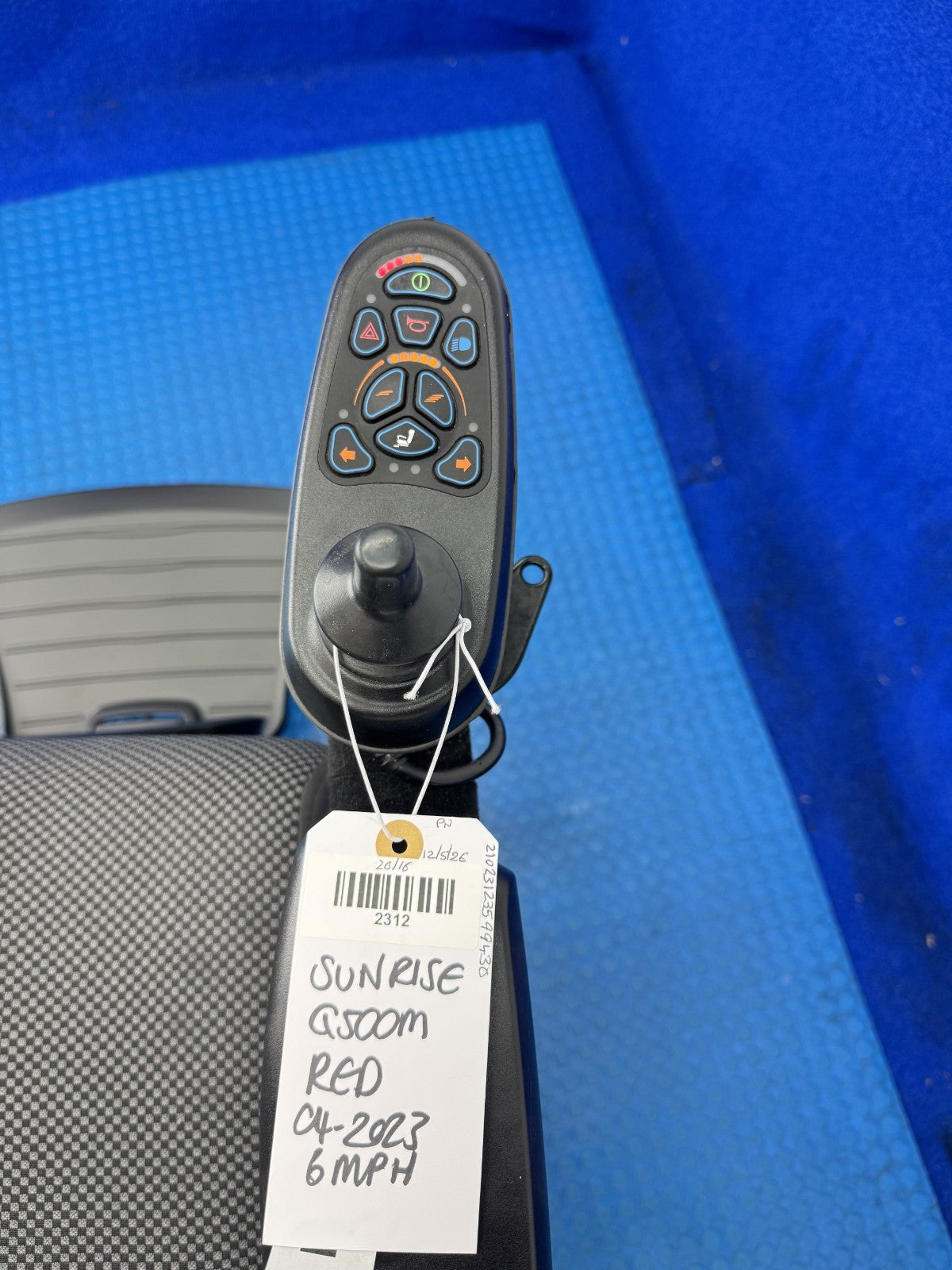 SUNRISE QUICKIE Q500M 6 MPH ELECTRIC MOBILITY POWERCHAIR WHEELCHAIR 2312