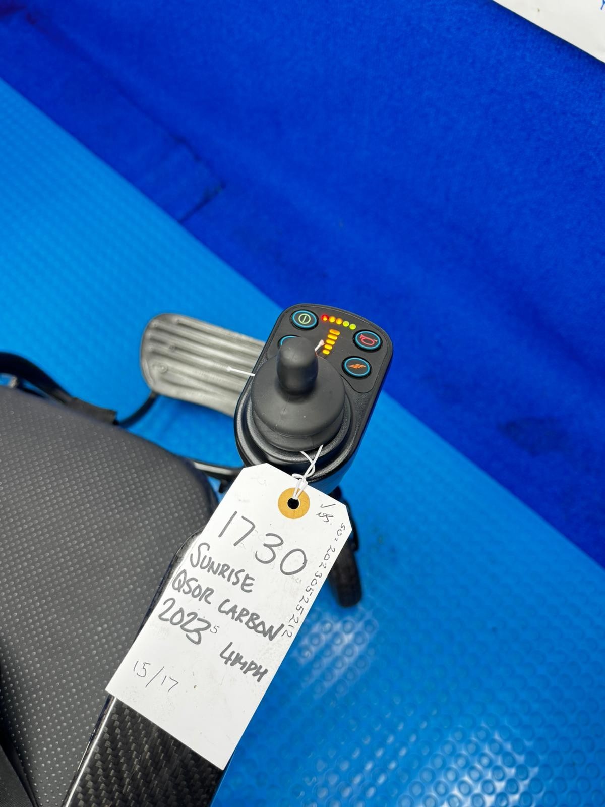 Sunrise Quickie Q50R Carbon Fibre Electric Wheelchair Powerchair 4MPH 1730W