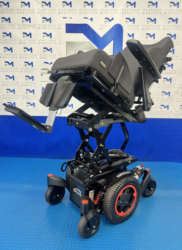Sunrise Quickie Q300M Mini Powerchair 4 mph Riser, Tilt Electric Wheelchair 2807