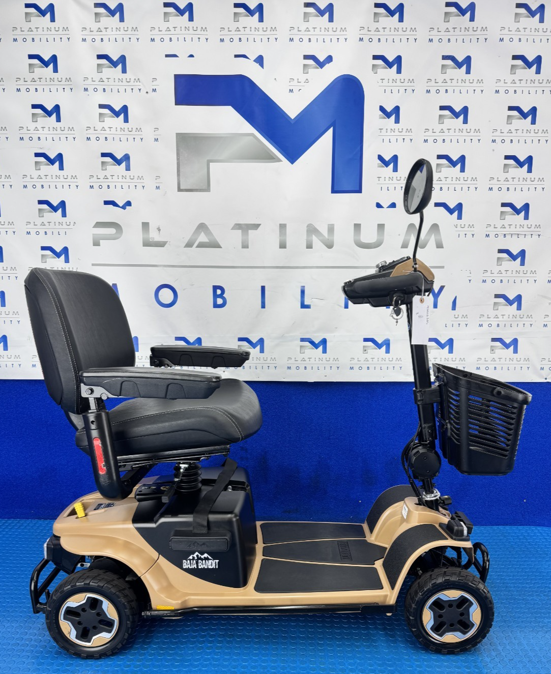 2025 Pride Baja Bandit 8mph Mobility Scooter Off Road Performance 2809