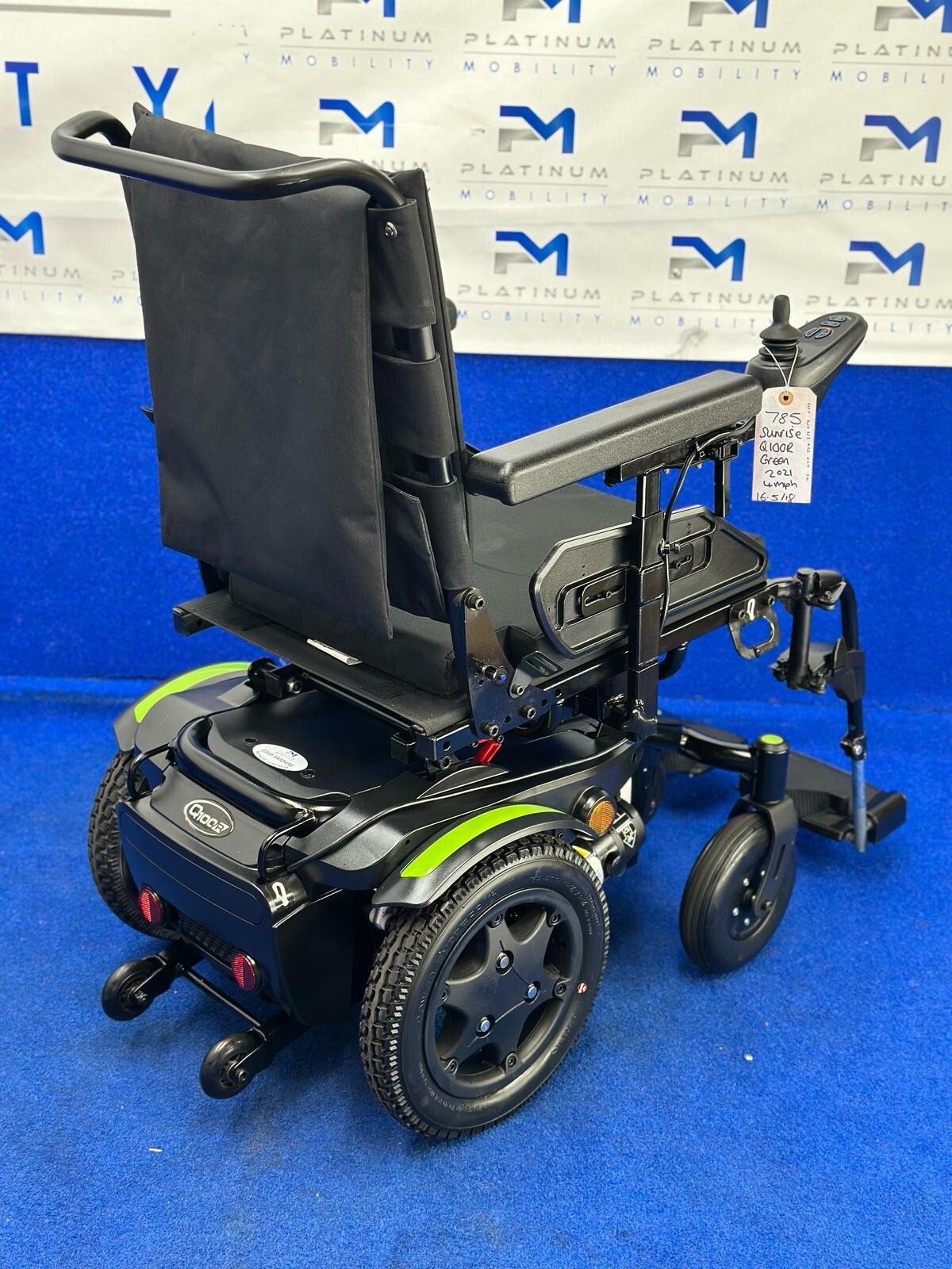 2021 SUNRISE Quickie Q100R 4 MPH Mobility Electric Wheelchair Powerchair 785