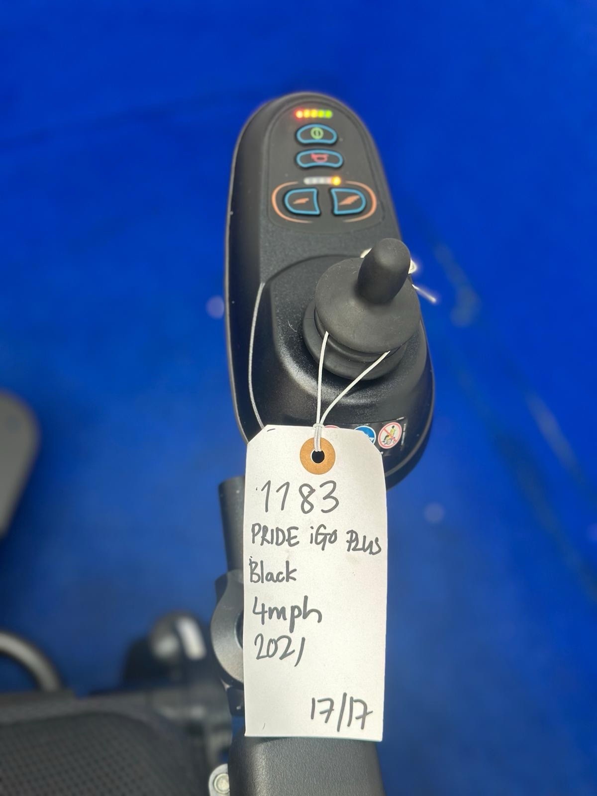 Pride i-Go Plus Folding Powerchair Lightweight Aluminium Electric Wheelchair 183