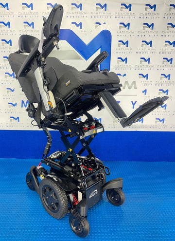 Sunrise Quickie Q300M Powerchair 4 mph Riser, Tilt Electric Wheelchair 2485