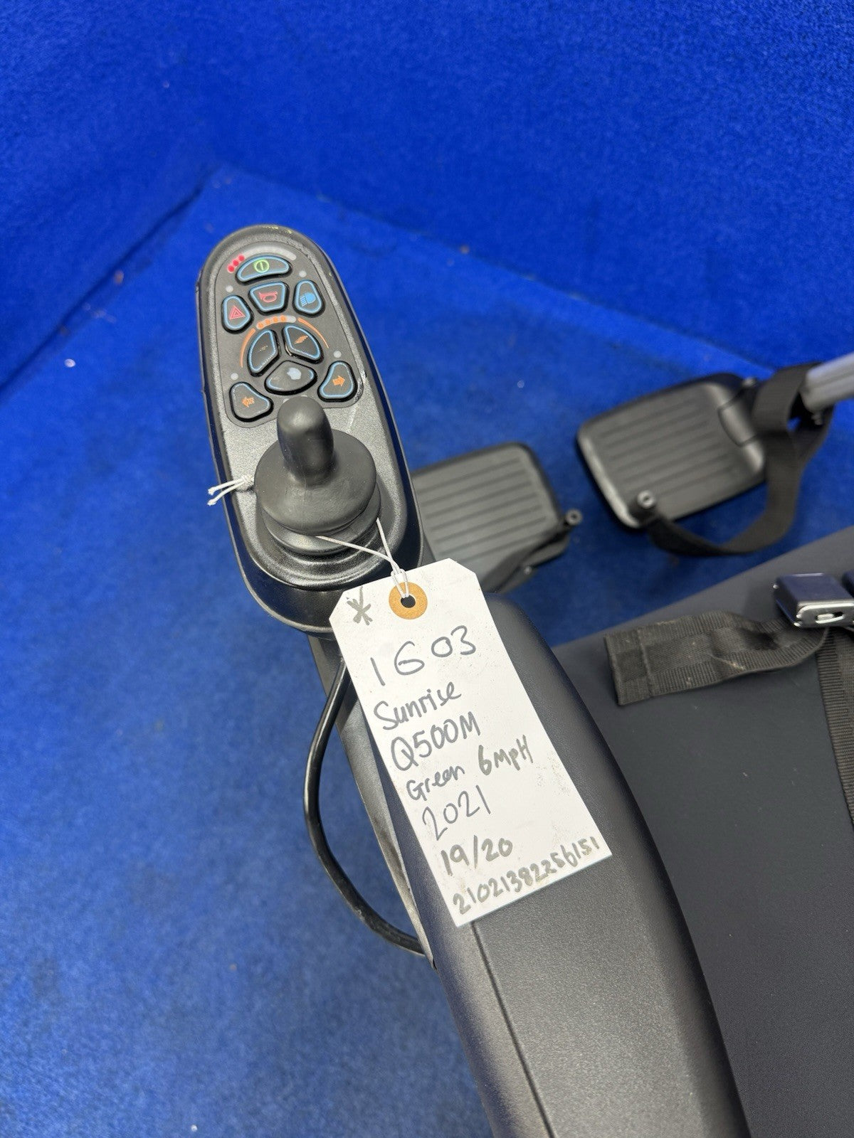 Quickie Q500M Powerchair – 6mph Riser Electric Wheelchair by Sunrise 1603