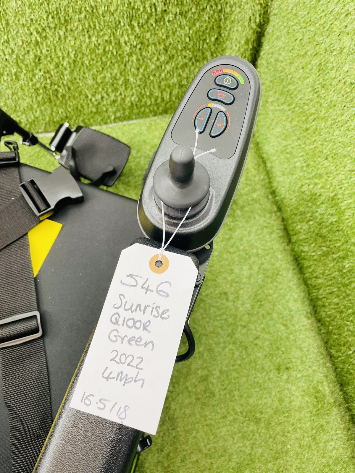 2022 Quickie Q100 R with Standard Seating Powerchair Electric Wheelchair