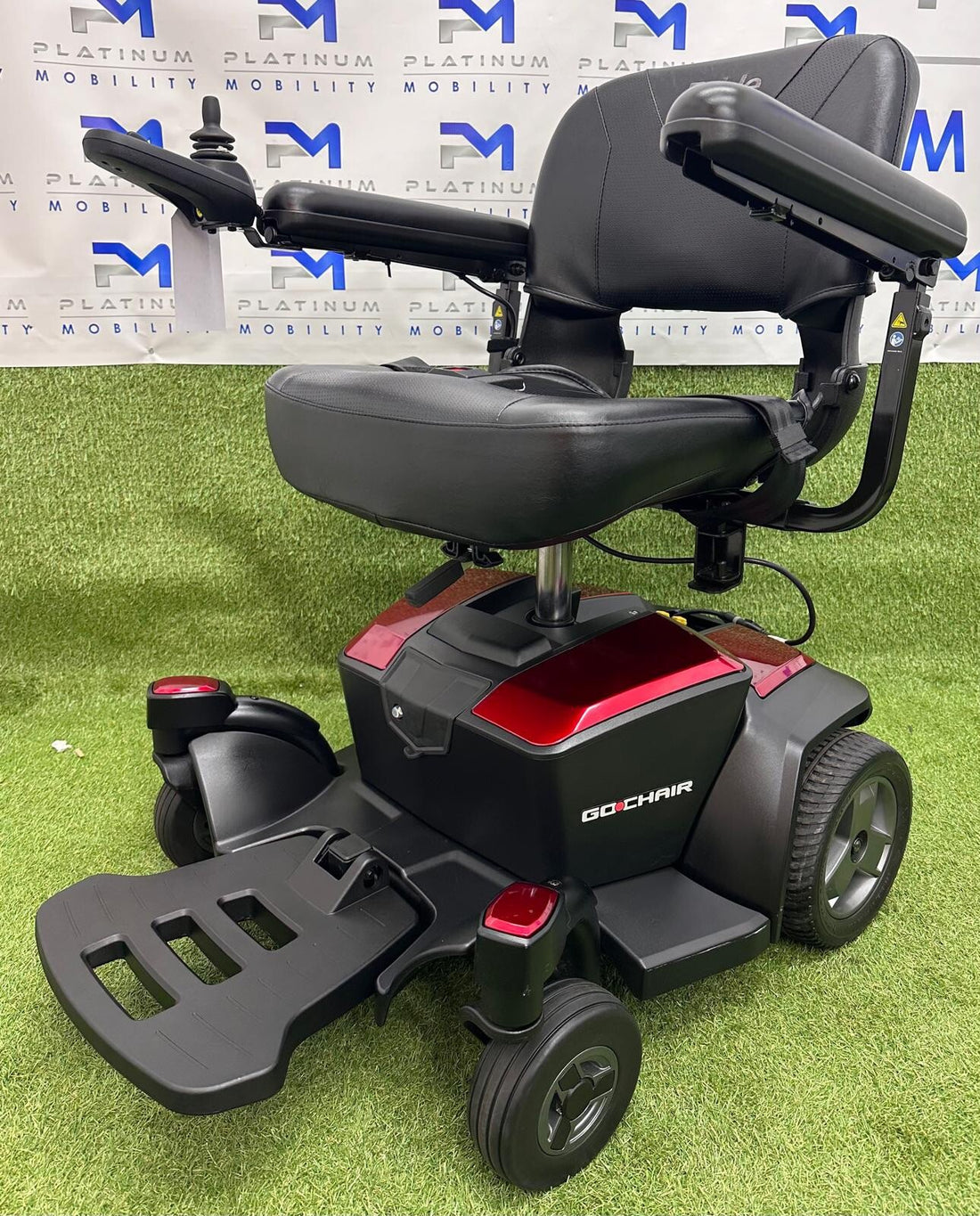 PRIDE GO CHAIR RWD 4MPH ELECTRIC TRANSPORTABLE MOBILITY POWERCHAIR WHEELCHAIR