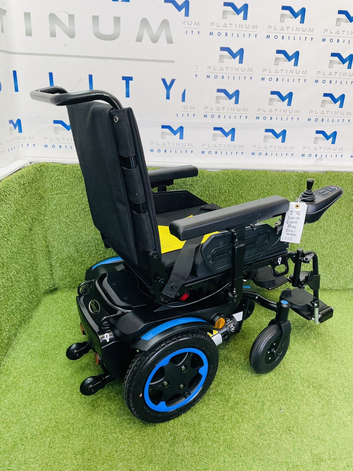 2021 Quickie Q100 R with Standard Seating Powerchair Electric Wheelchair