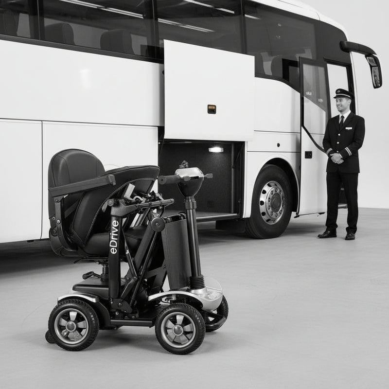 NEW Motion Healthcare eDrive Automatic Folding Mobility Scooter with Remote