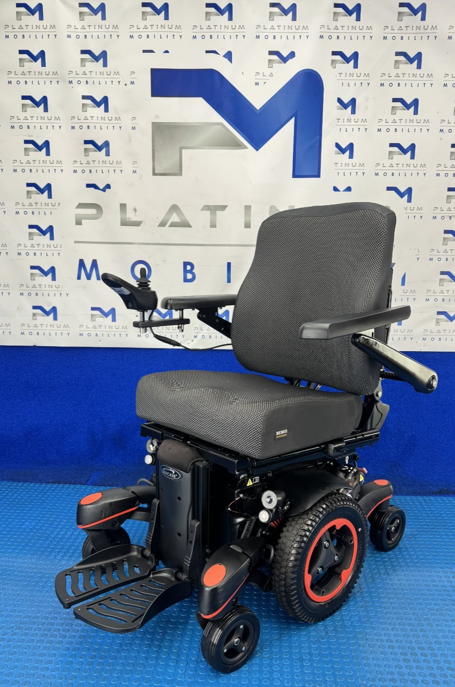 Sunrise Quickie Q700 M 6mph Electric Rise Tilt Legs Recline Wheelchair 2491