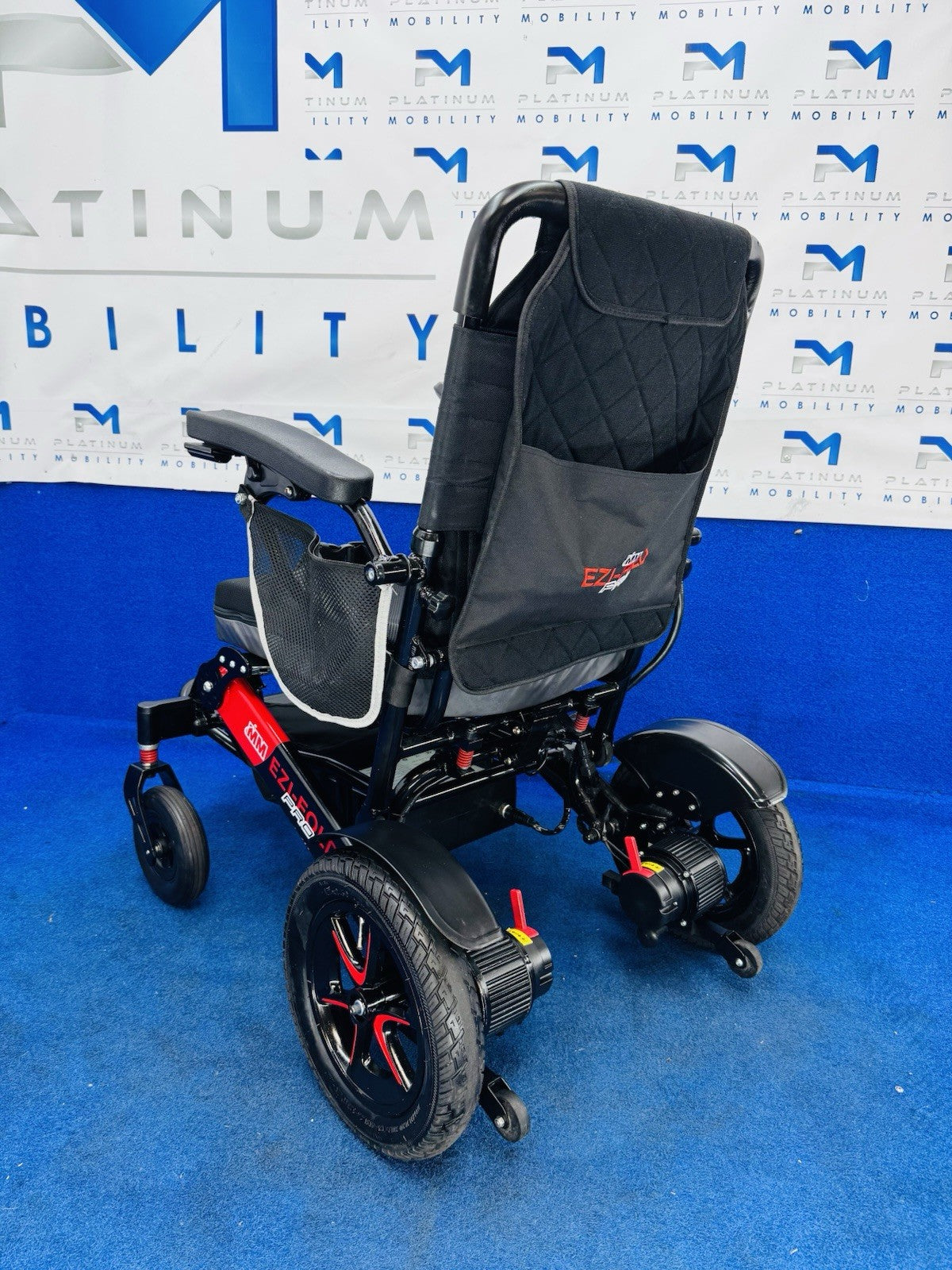 Monach Ezi-FOLD 4 MPH PRO FOLDING ELECTRIC WHEELCHAIR MOBILITY POWERCHAIR 1175