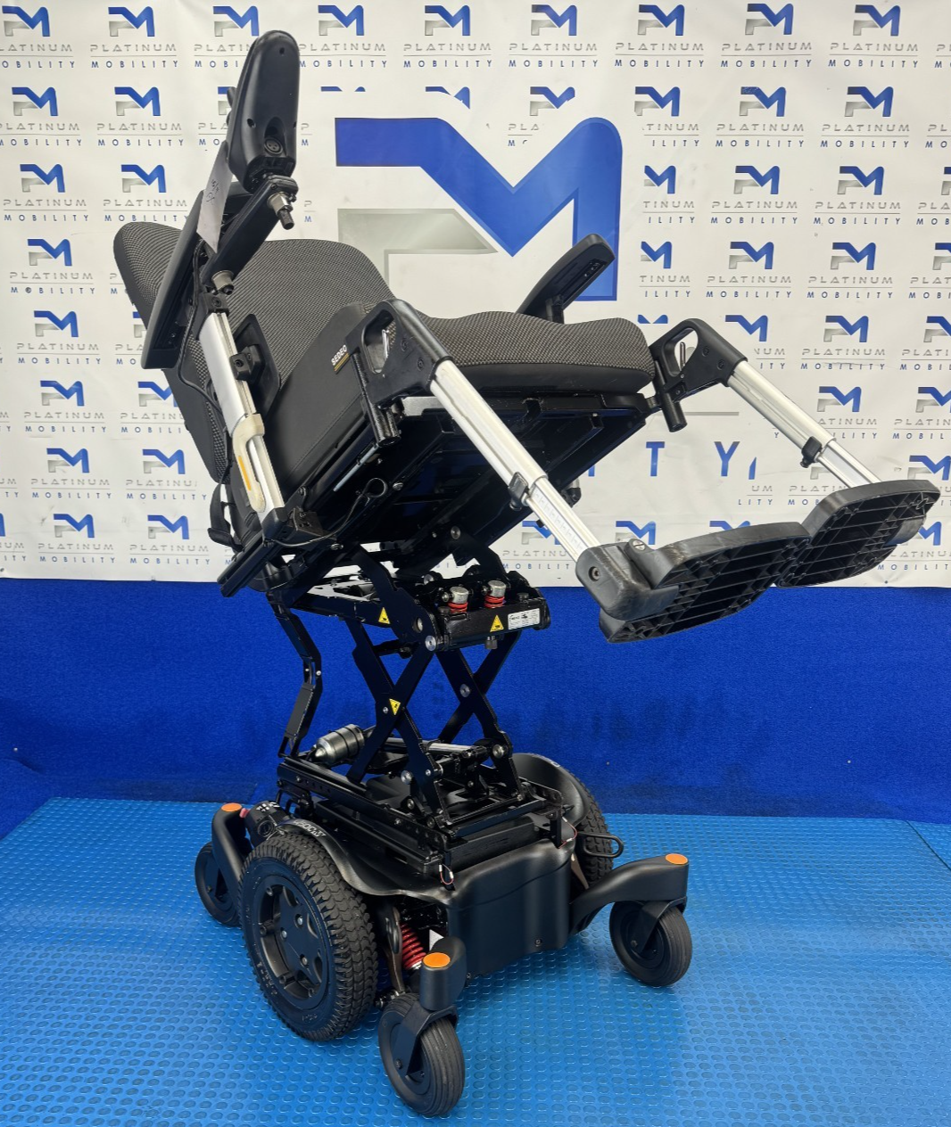 SUNRISE QUICKIE Q500M 4MPH ELECTRIC WHEELCHAIR RISER TILT POWERCHAIR 2453